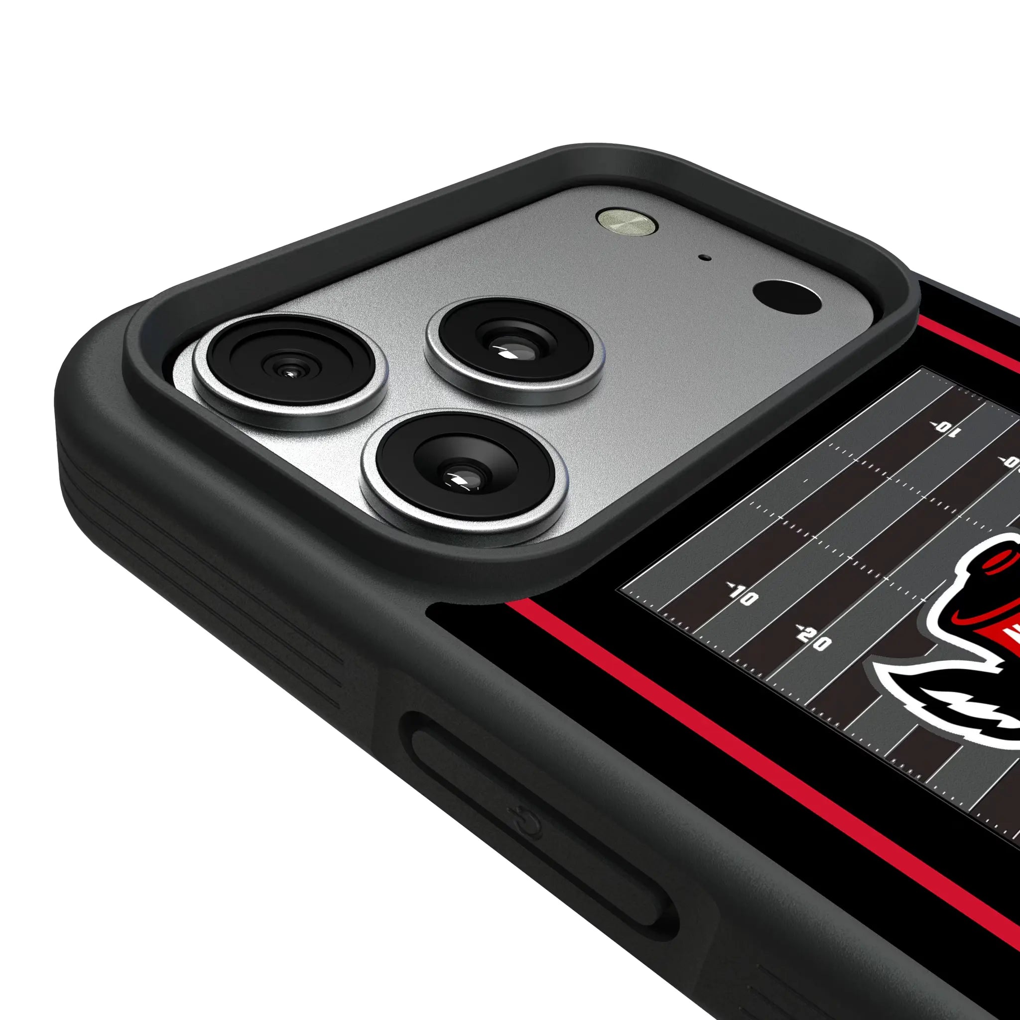 North Carolina State University Wolfpack Field iPhone Bump Phone Case for Apple iPhone - Detail#Device_iPhone 17 Pro Max