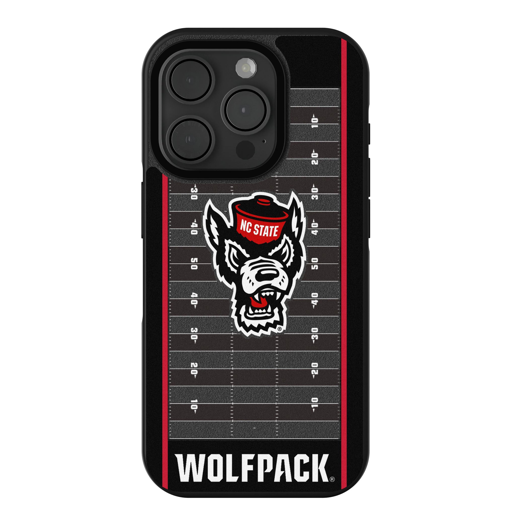 North Carolina State University Wolfpack Field iPhone Bump Phone Case for Apple iPhone