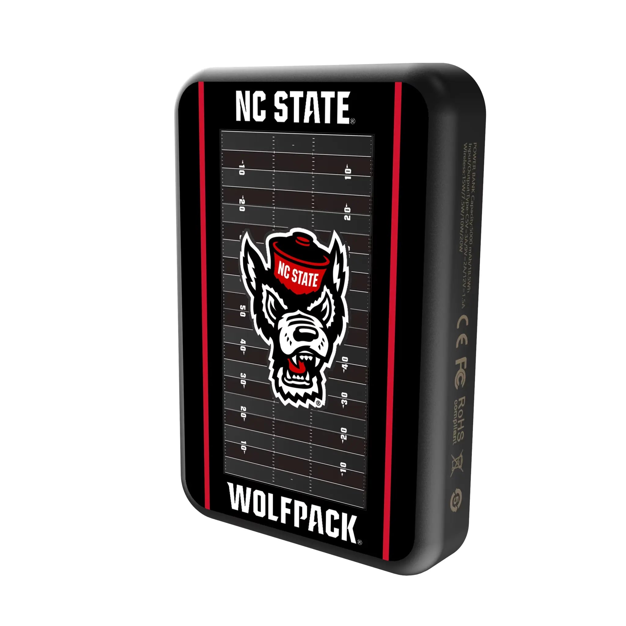 North Carolina State University Wolfpack Field Wireless Mag Power Bank