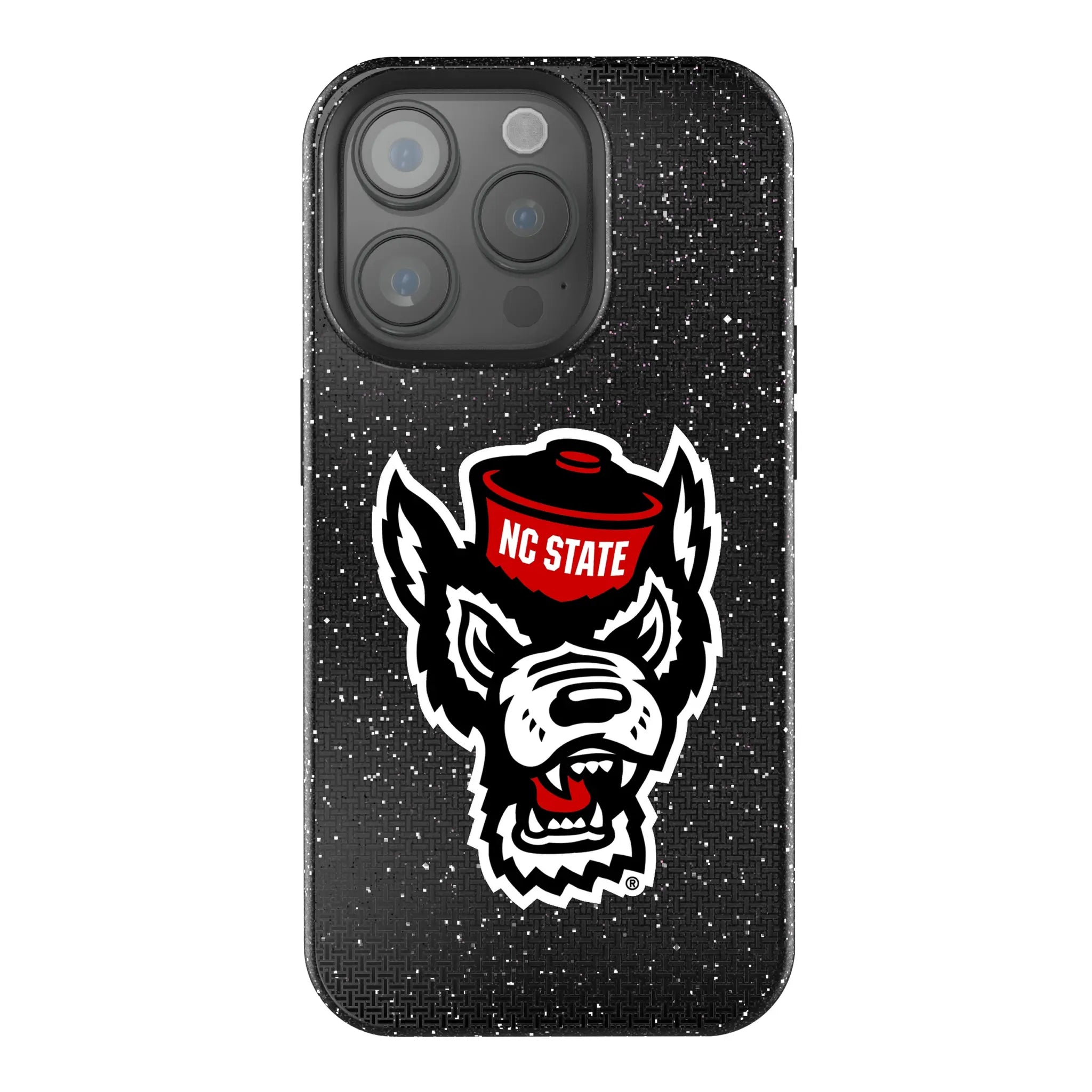 North Carolina State University Wolfpack Linen iPhone Bling Phone Case for Apple iPhone