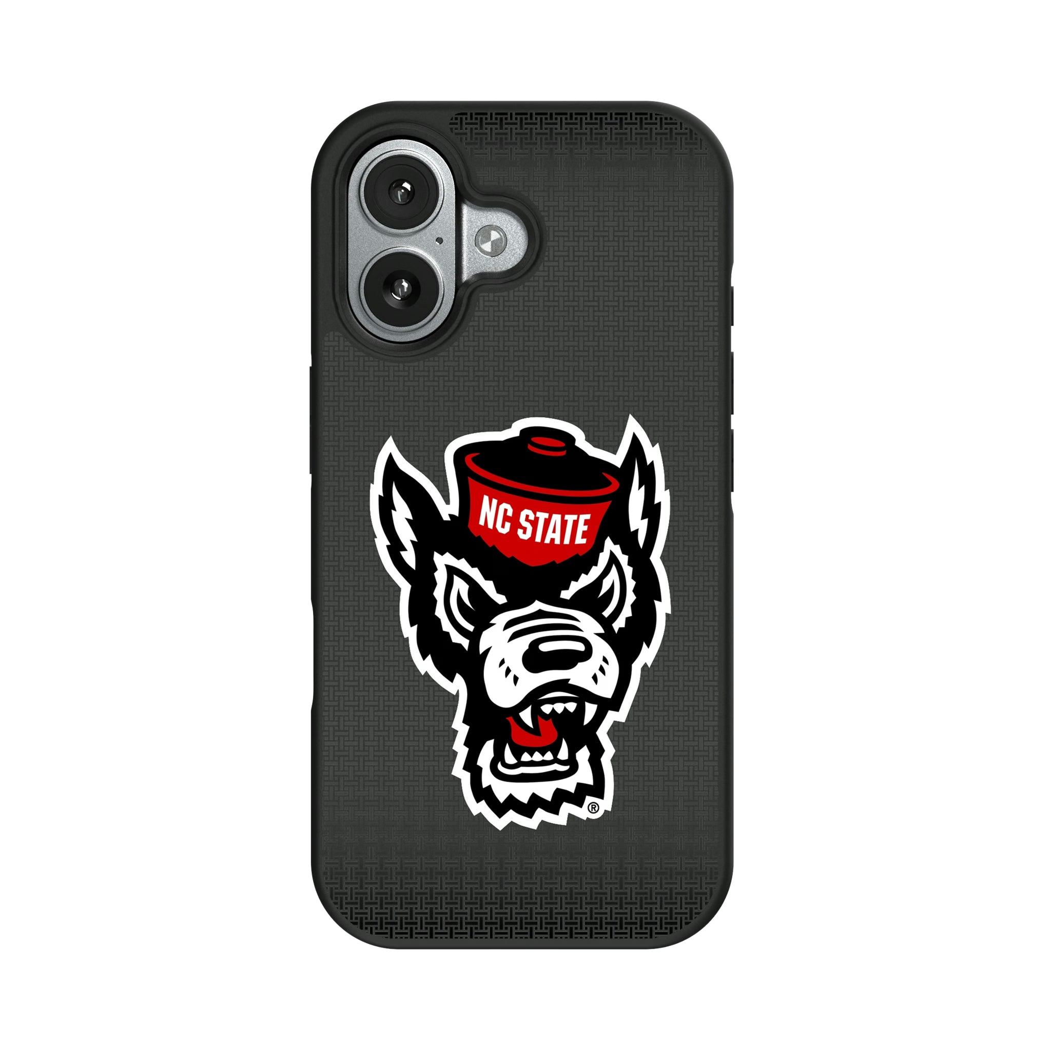 North Carolina State University Wolfpack Linen iPhone Bump Phone Case for Apple iPhone#Device_iPhone 17