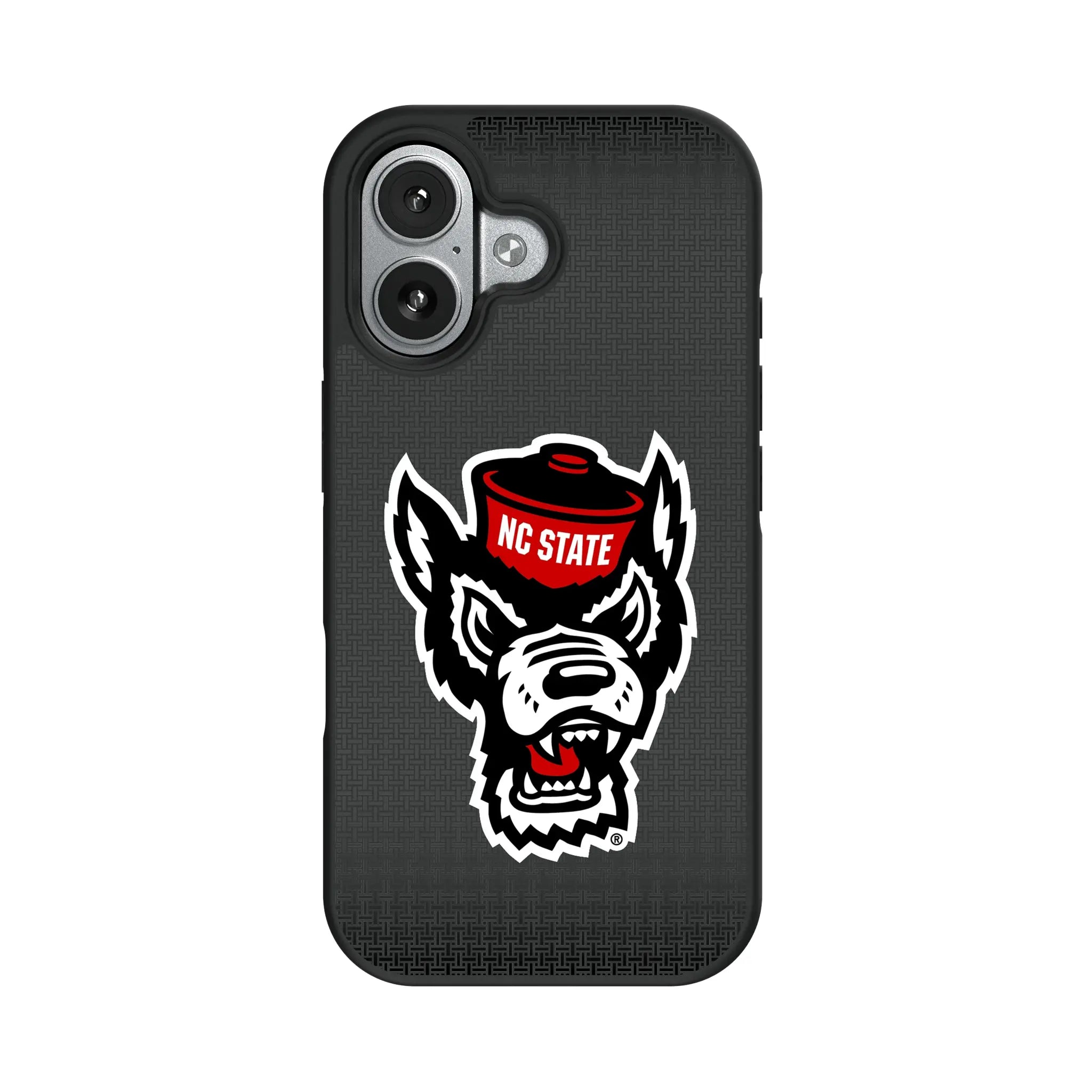 North Carolina State University Wolfpack Linen iPhone Bump Phone Case for Apple iPhone#Device_iPhone 17
