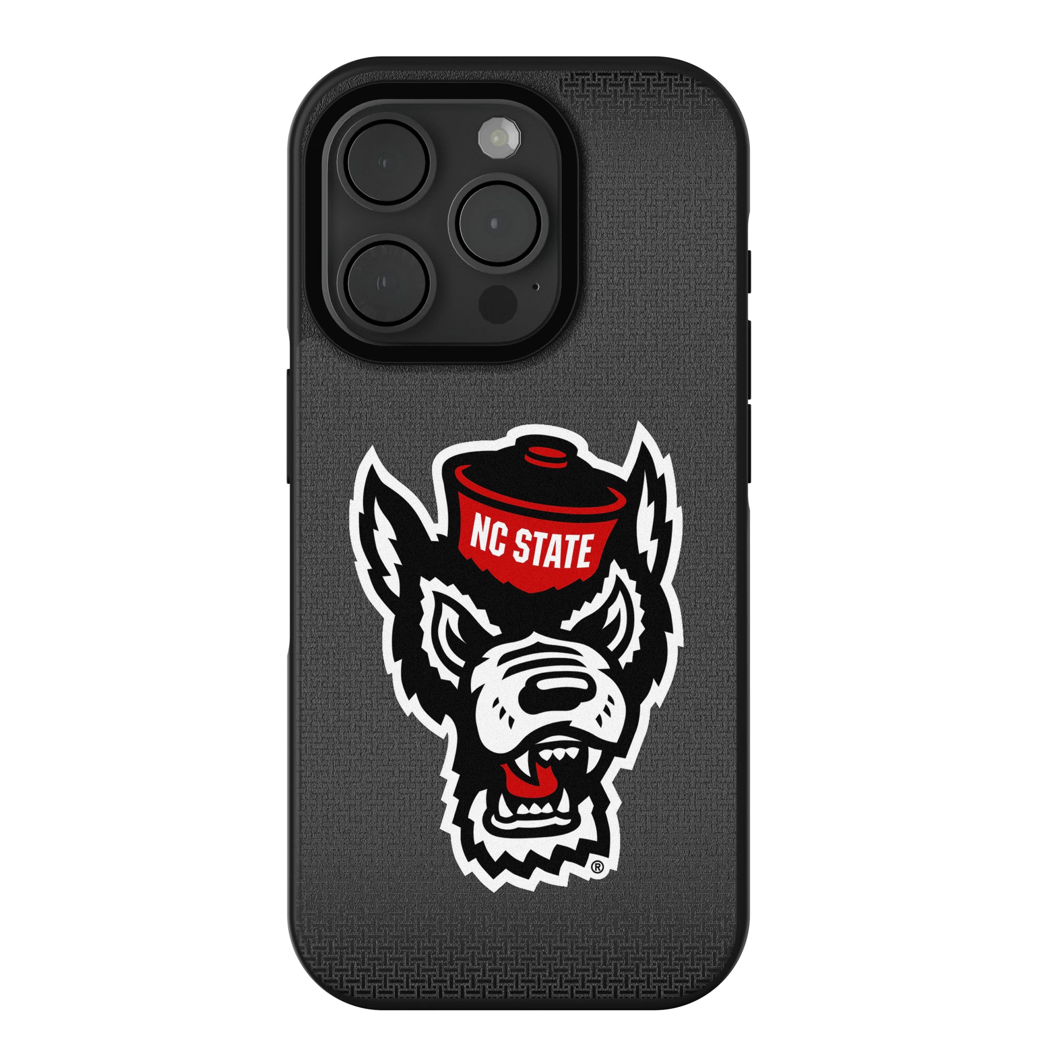 North Carolina State University Wolfpack Linen iPhone Bump Phone Case for Apple iPhone