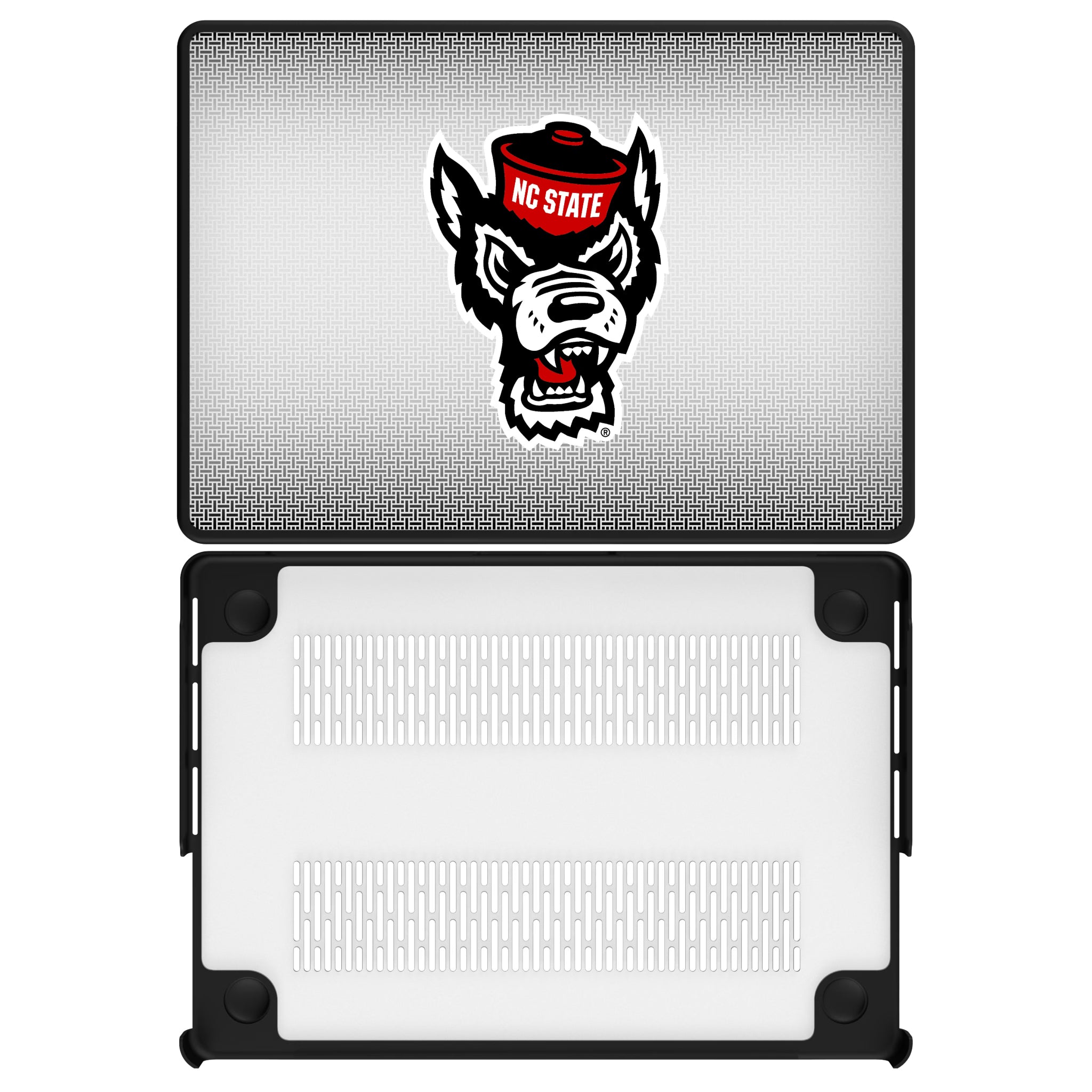 North Carolina State University Wolfpack Linen MacBook Laptop Case for Apple MacBook#Device_MacBook Pro (14-inch, 2021) / MacBook Pro (14-inch, 2023) / MacBook Pro (14-inch, 2024)