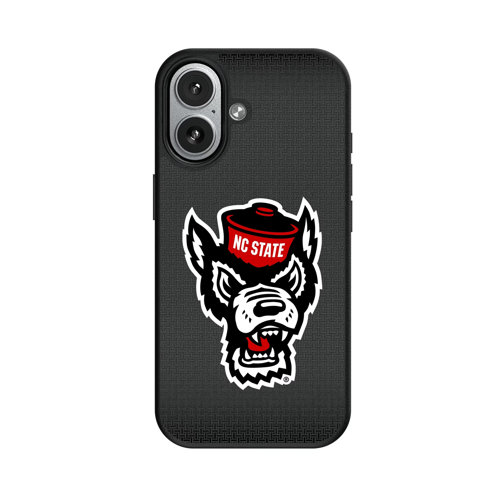 North Carolina State University Wolfpack Linen iPhone MagSafe Compatible Phone Case for Apple iPhone#Device_iPhone 17