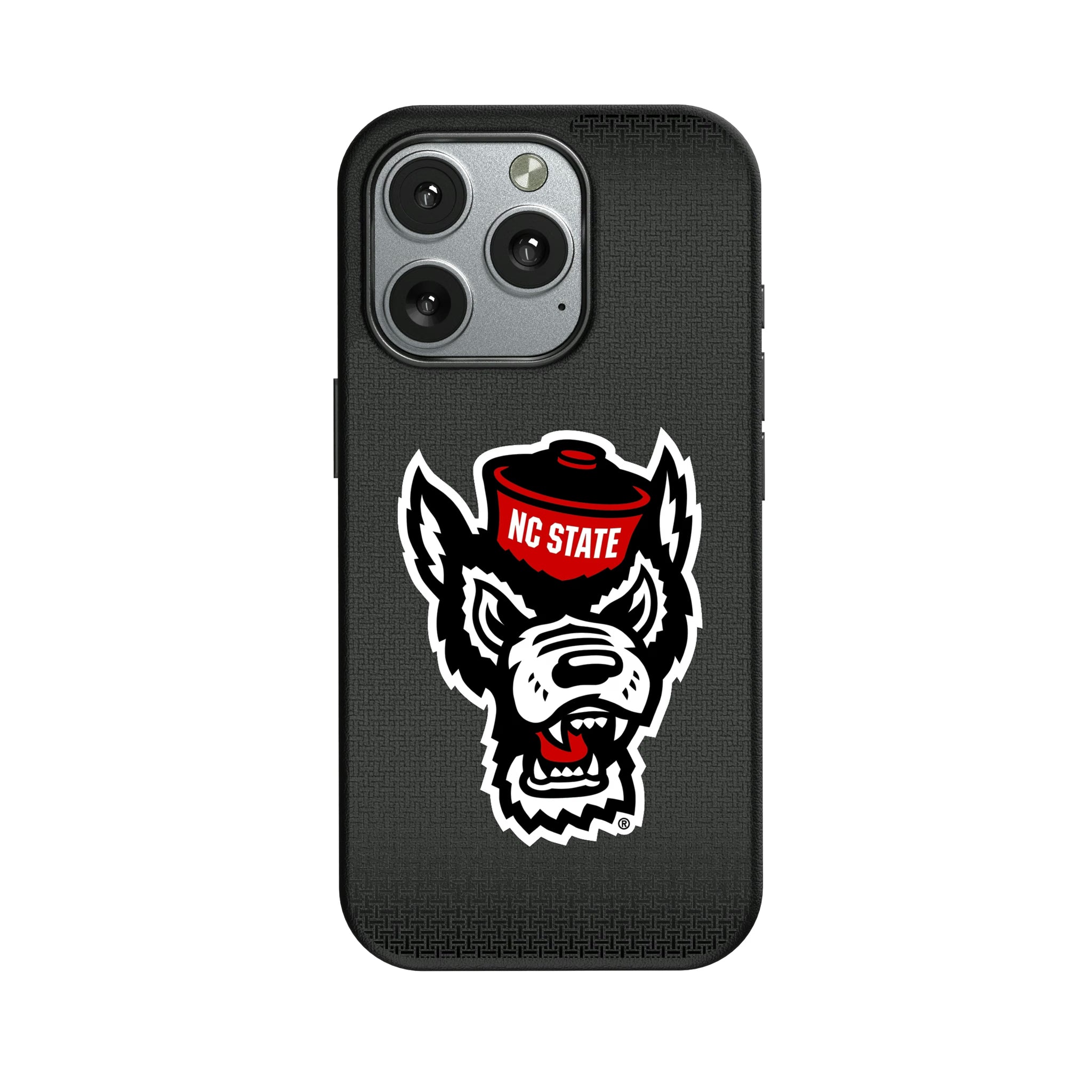 North Carolina State University Wolfpack Linen iPhone MagSafe Compatible Phone Case for Apple iPhone