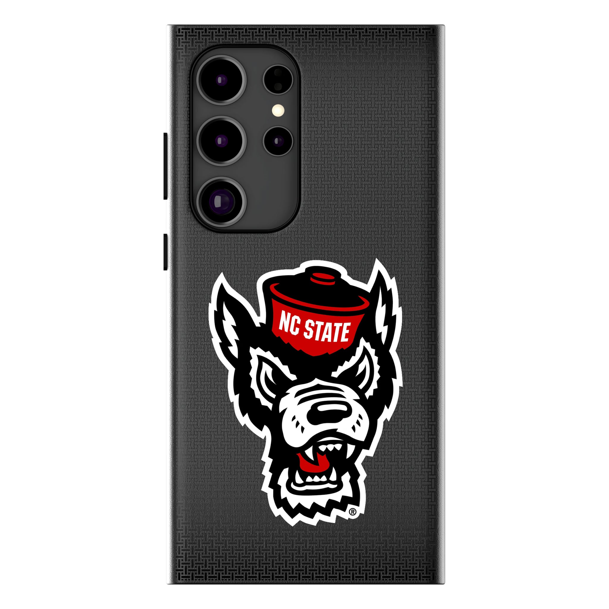 North Carolina State University Wolfpack Linen Galaxy MagSafe Compatible Phone Case for Samsung Galaxy
