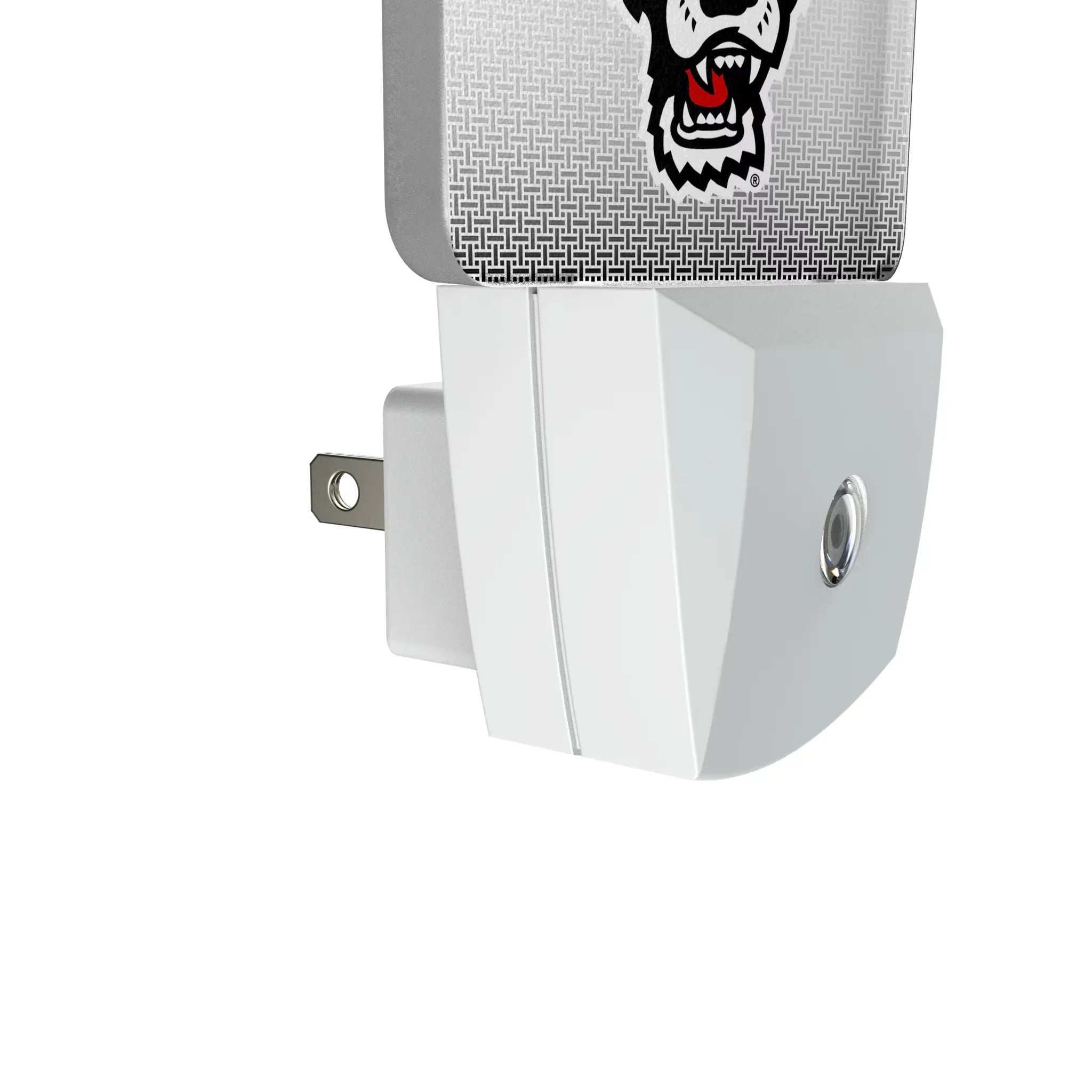 North Carolina State University Wolfpack Linen Night Light 2-Pack - Detail