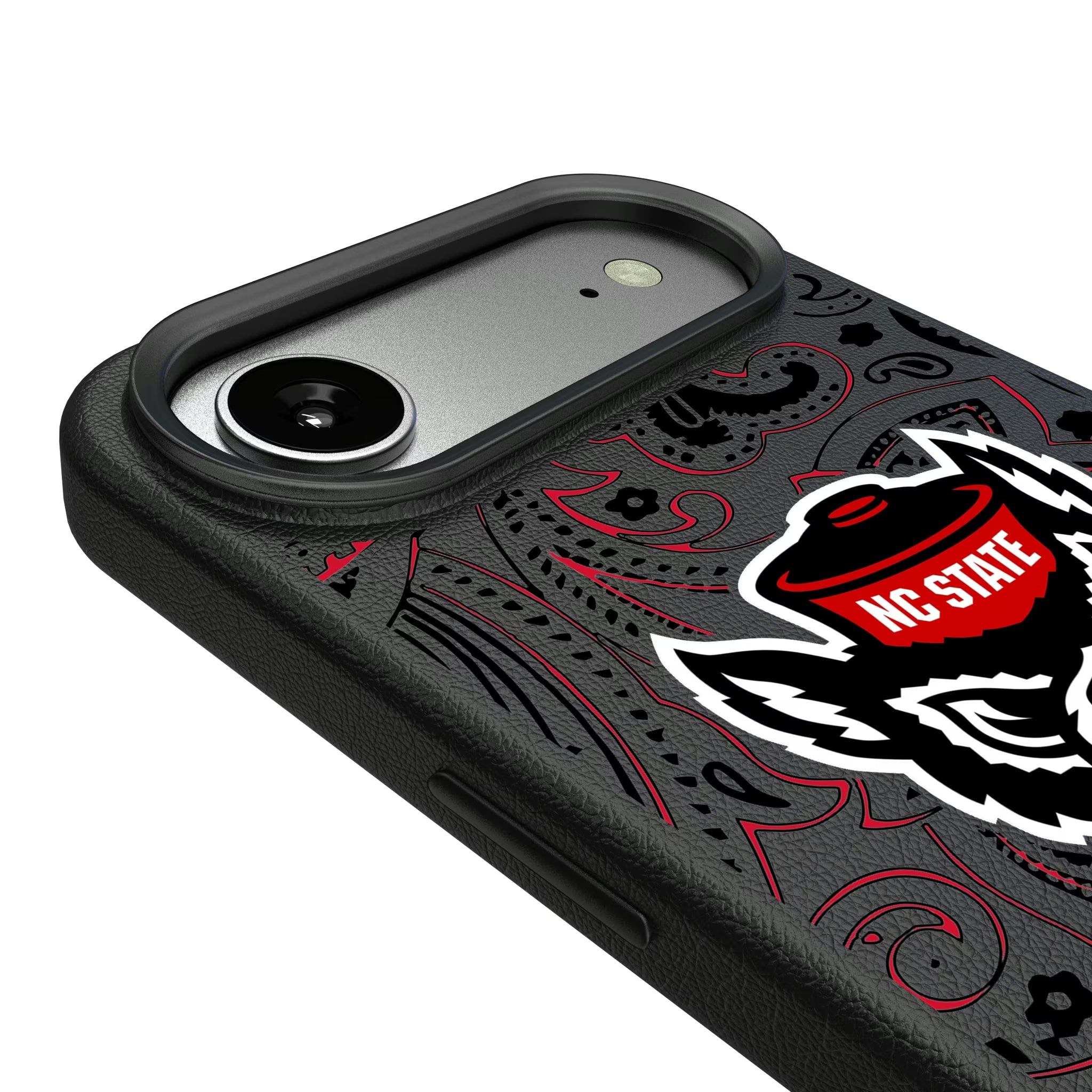 North Carolina State University Wolfpack Paisley iPhone MagSafe Compatible Phone Case for Apple iPhone - Detail#Device_iPhone Air