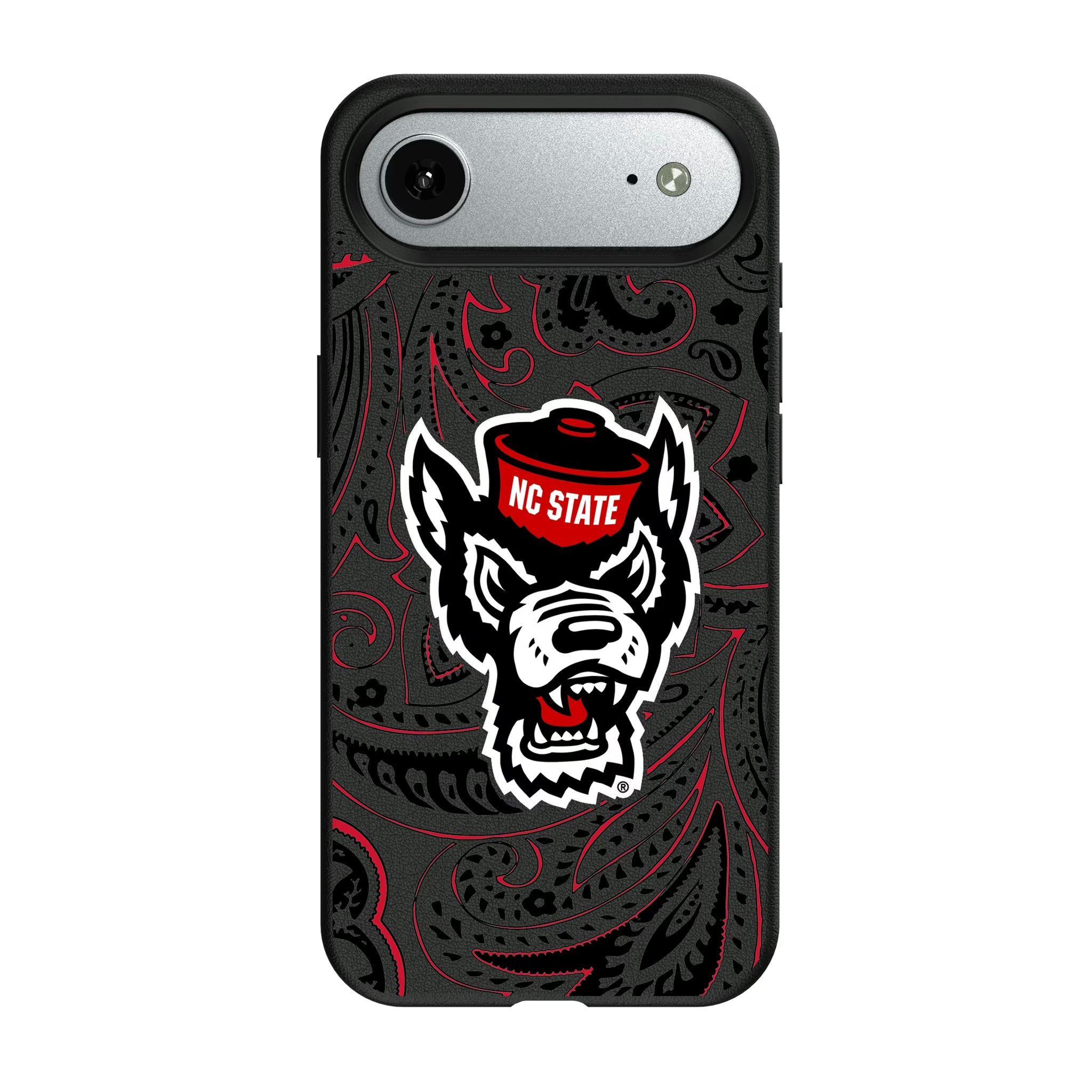 North Carolina State University Wolfpack Paisley iPhone MagSafe Compatible Phone Case for Apple iPhone#Device_iPhone Air