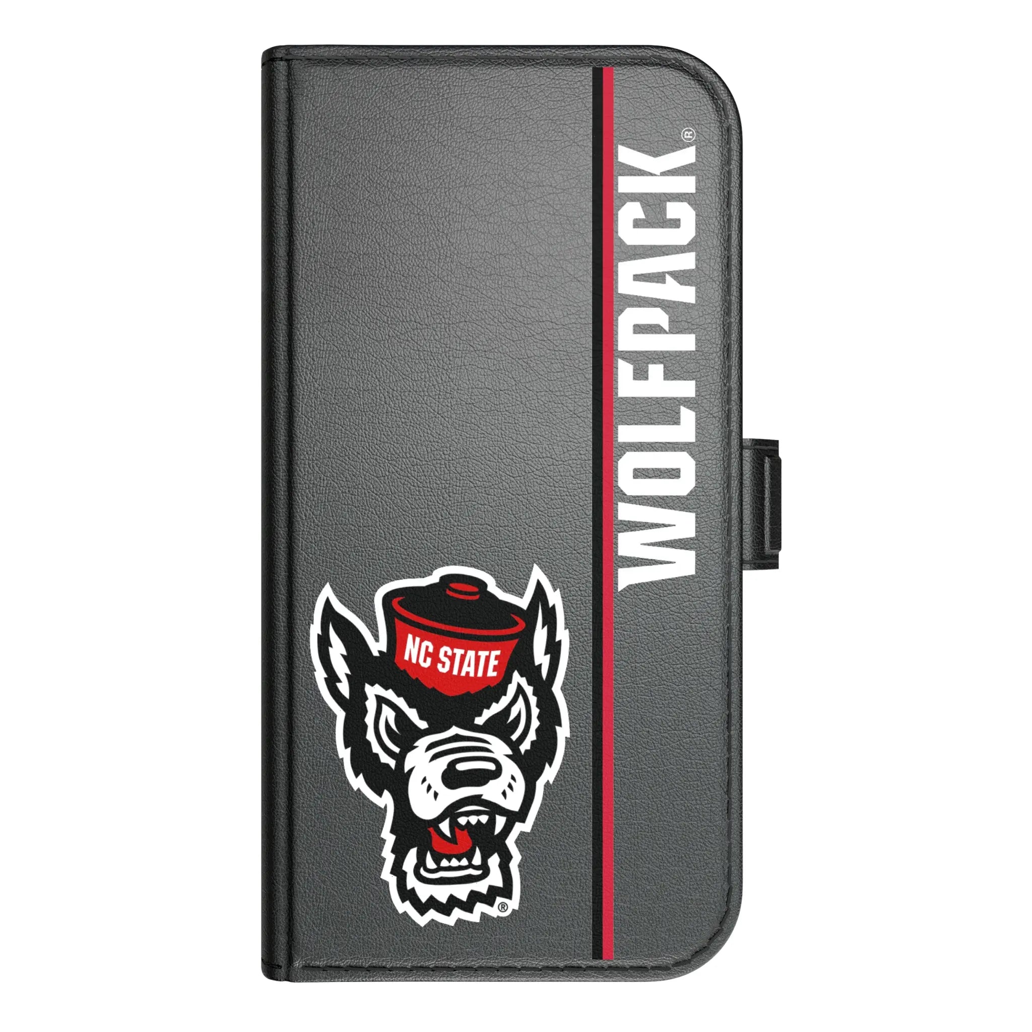 North Carolina State University Wolfpack Sidebar iPhone Folio Phone Case for Apple iPhone#Device_iPhone 17