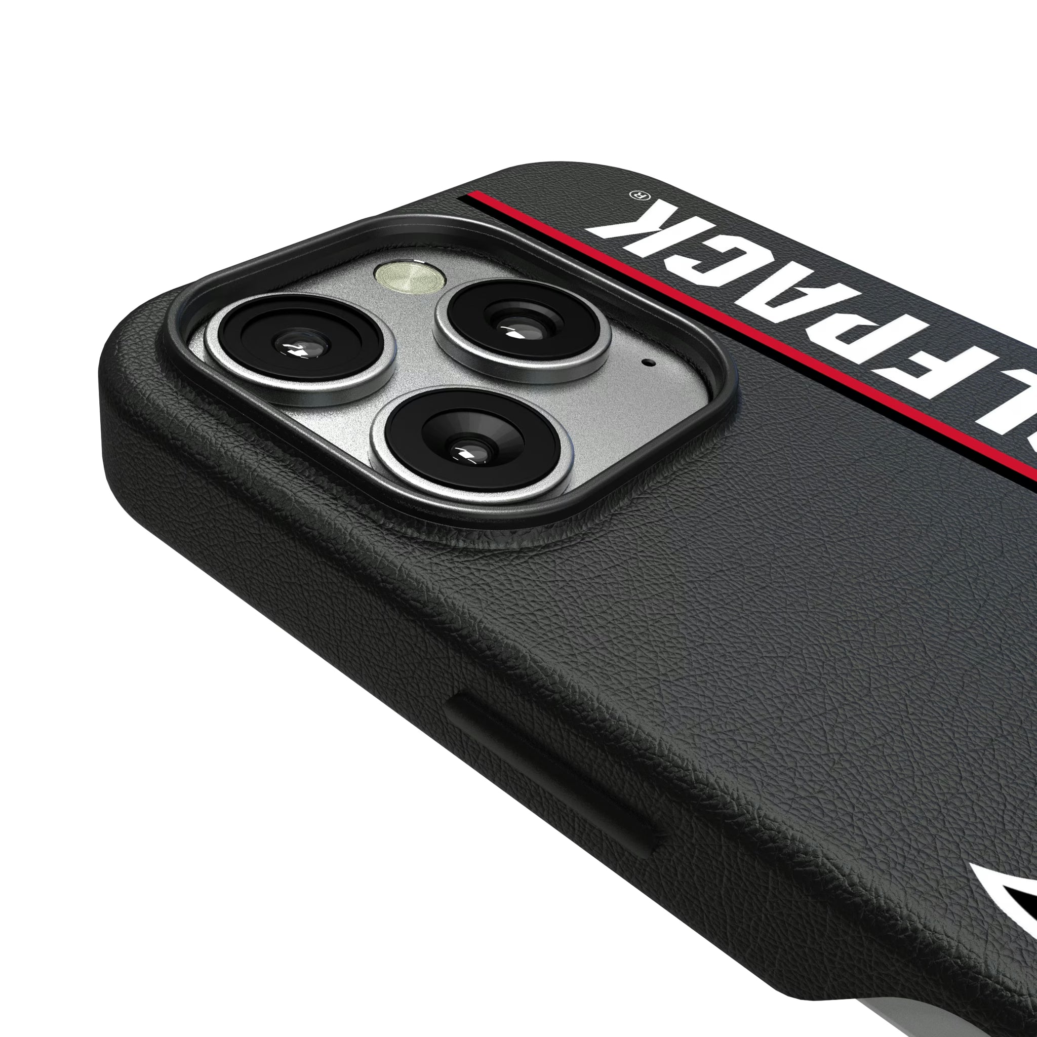 North Carolina State University Wolfpack Sidebar iPhone MagSafe Compatible Phone Case for Apple iPhone - Detail