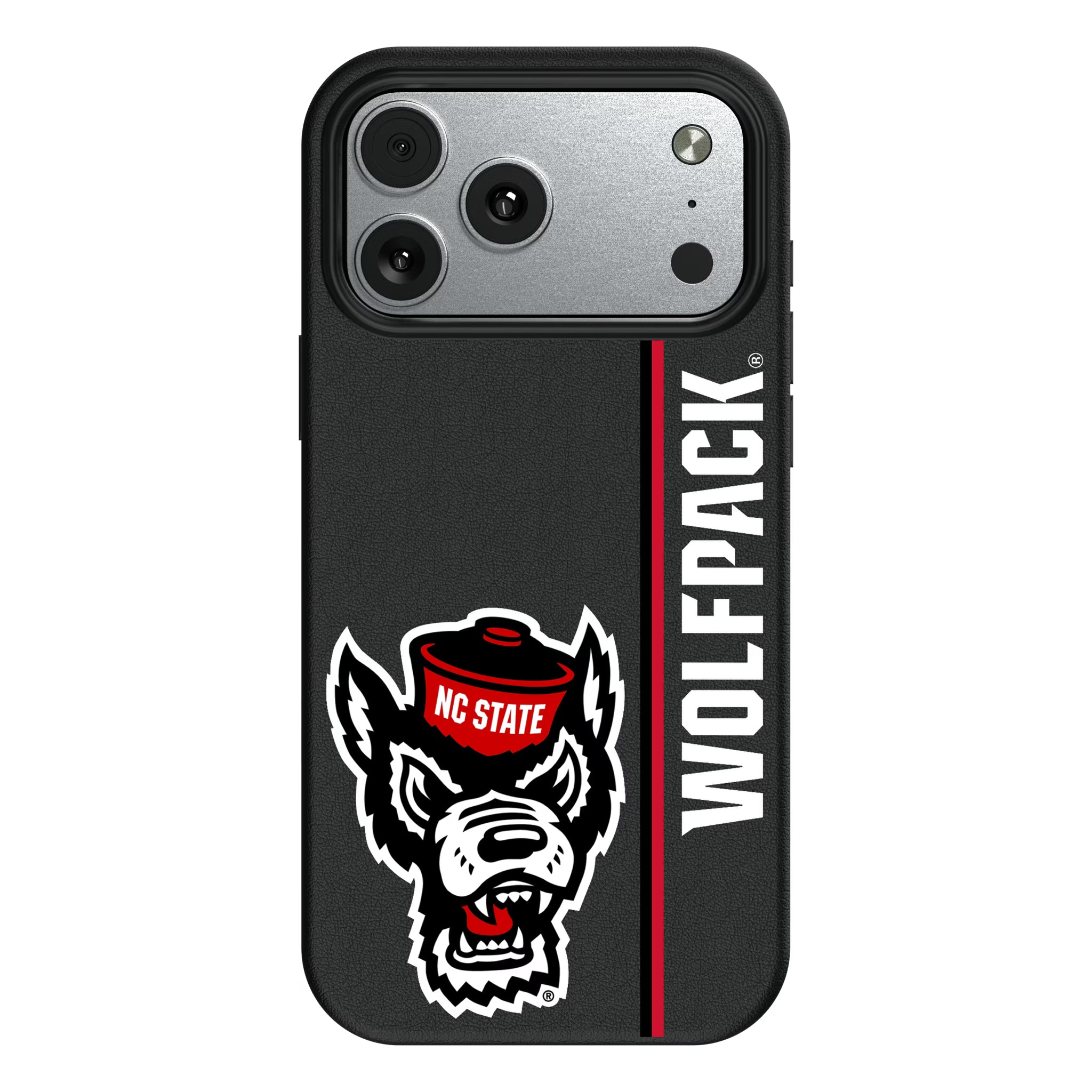 North Carolina State University Wolfpack Sidebar iPhone MagSafe Compatible Phone Case for Apple iPhone#Device_iPhone 17 Pro Max