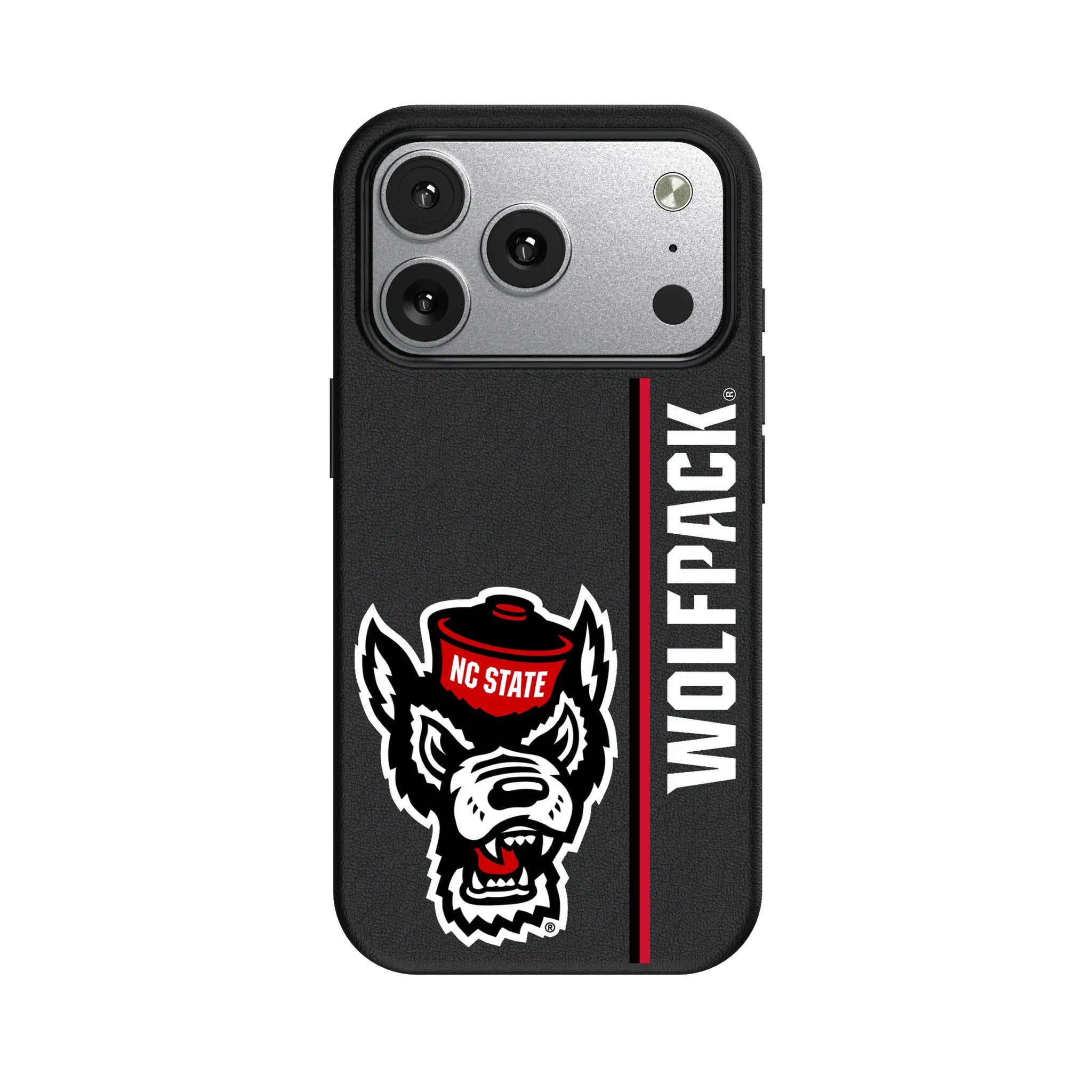 North Carolina State University Wolfpack Sidebar iPhone MagSafe Compatible Phone Case for Apple iPhone#Device_iPhone 17 Pro