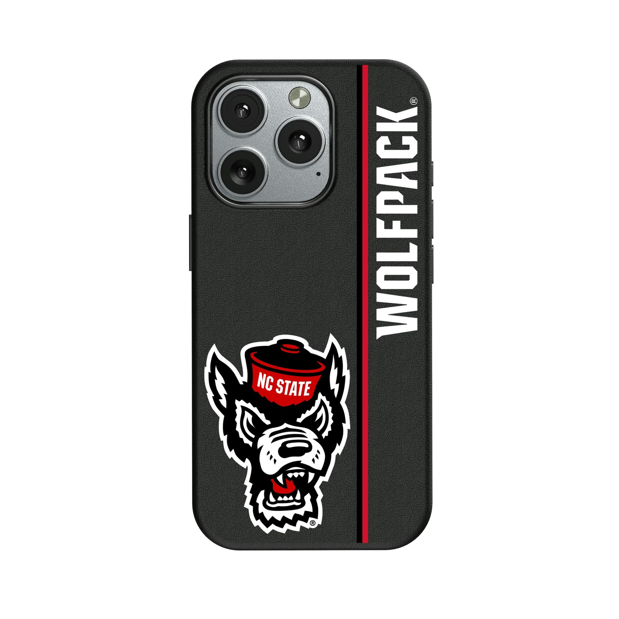 North Carolina State University Wolfpack Sidebar iPhone MagSafe Compatible Phone Case for Apple iPhone