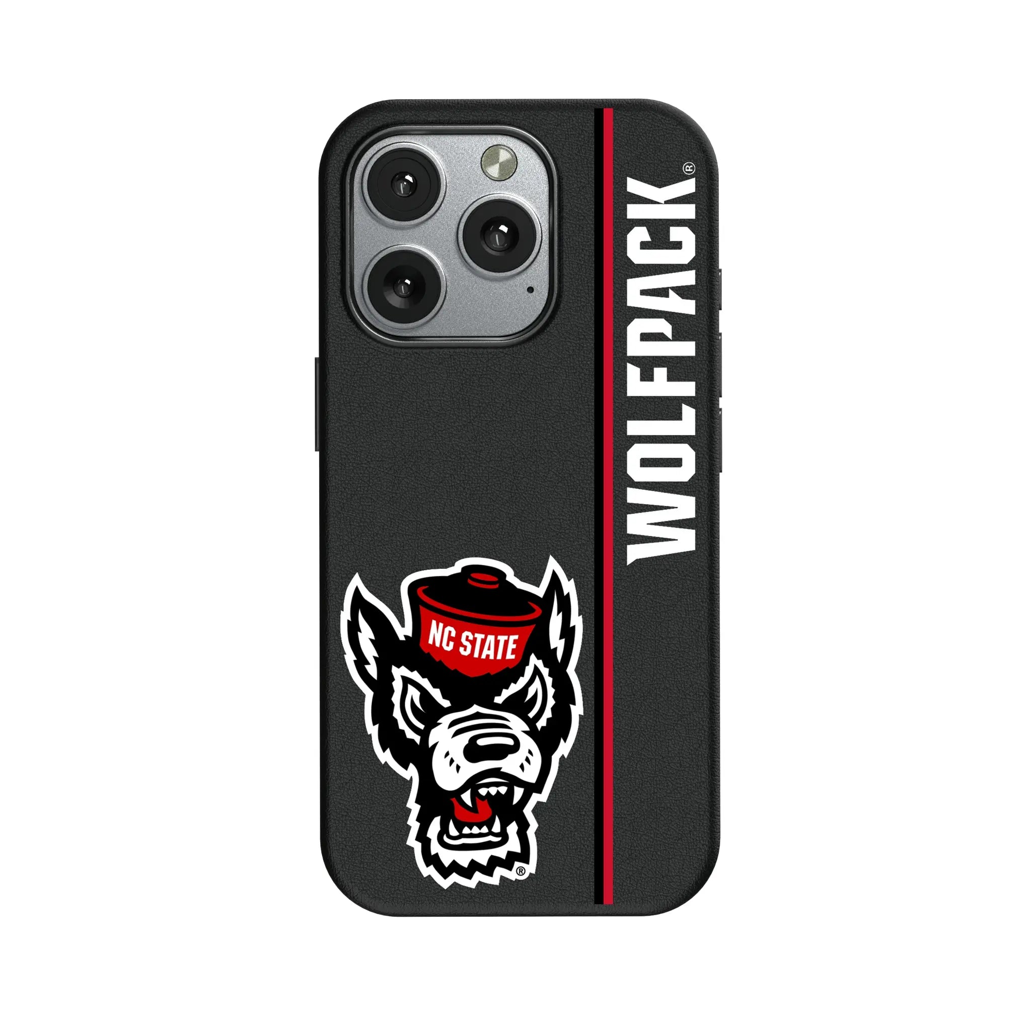 North Carolina State University Wolfpack Sidebar iPhone MagSafe Compatible Phone Case for Apple iPhone