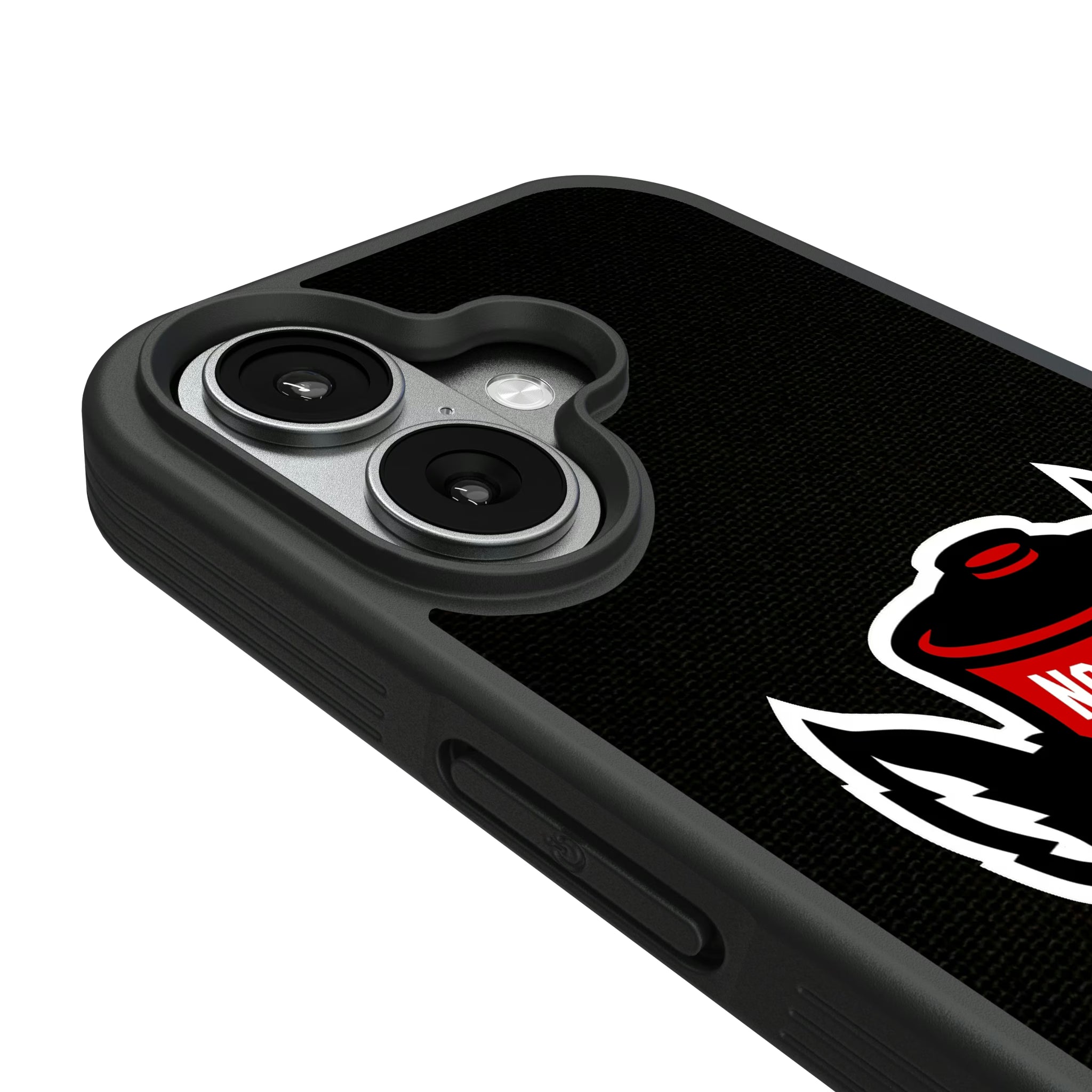 North Carolina State University Wolfpack Solid iPhone Bump Phone Case for Apple iPhone - Detail#Device_iPhone 17