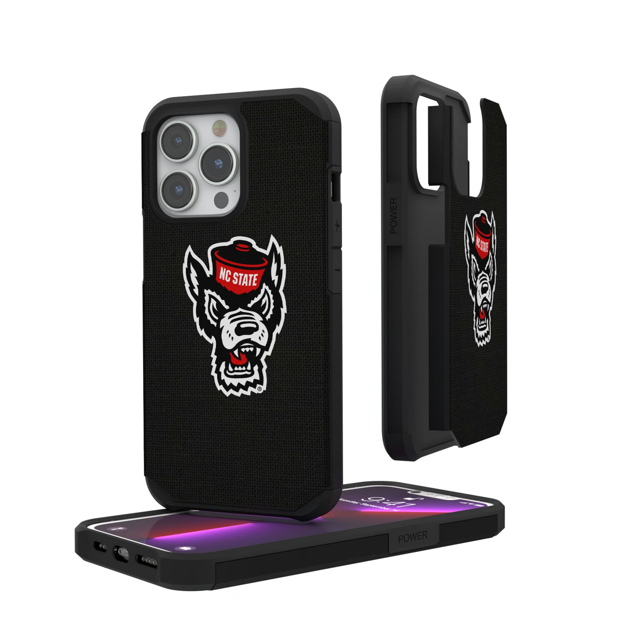North Carolina State University Wolfpack Solid iPhone Rugged Phone Case for Apple iPhone