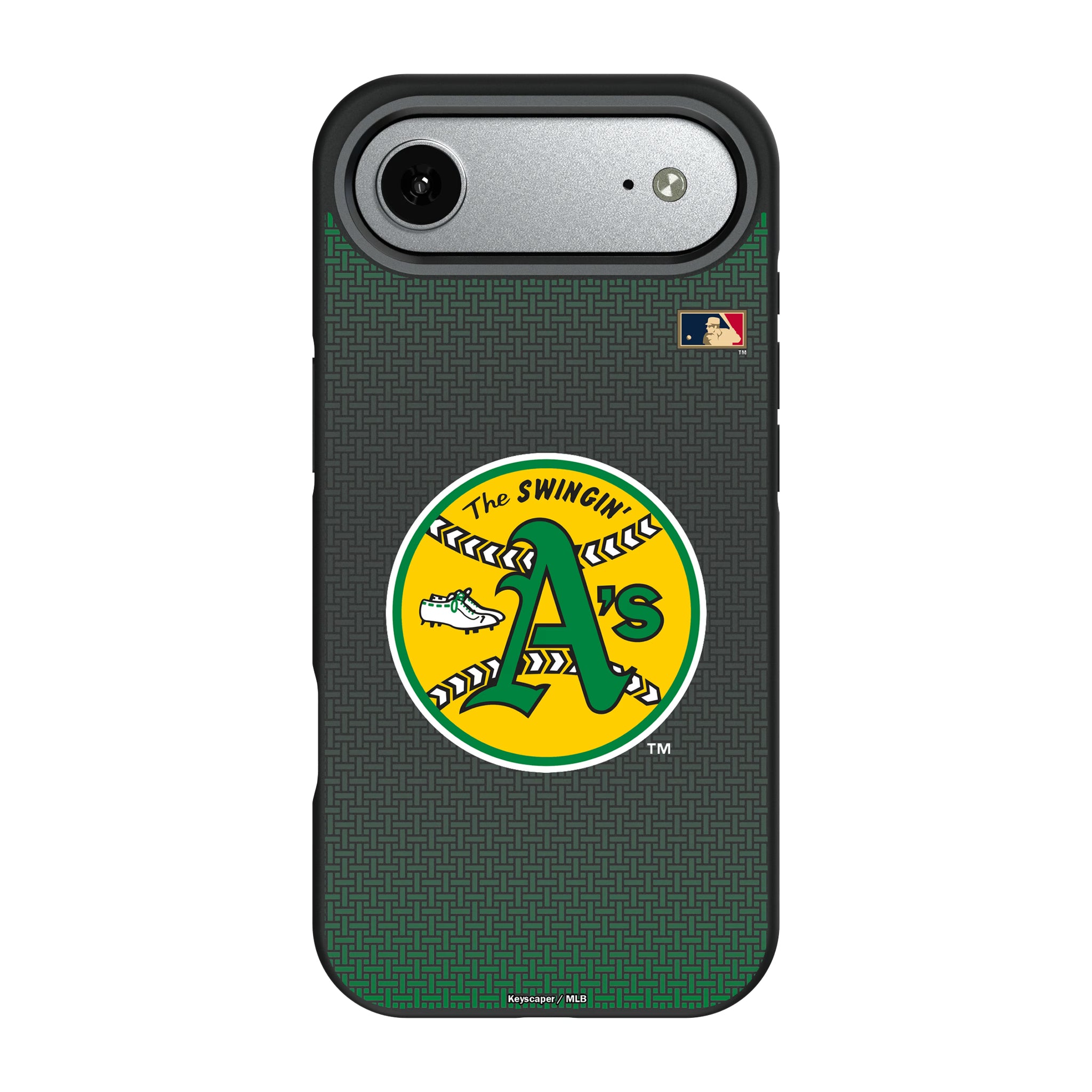 Oakland As 1971-1981 - Cooperstown Collection Linen iPhone Bump Phone Case for Apple iPhone#Device_iPhone Air