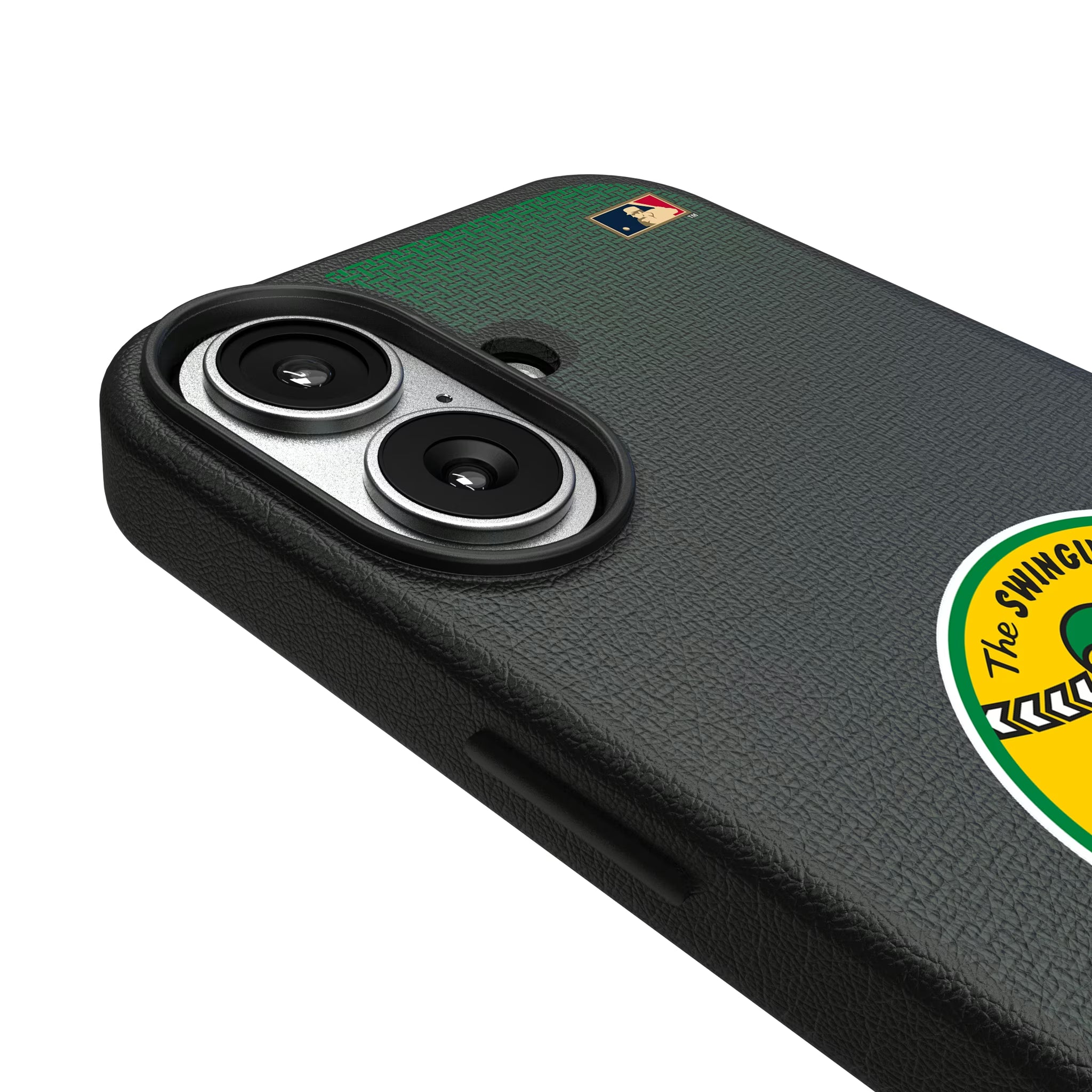 Oakland As 1971-1981 - Cooperstown Collection Linen iPhone MagSafe Compatible Phone Case for Apple iPhone - Detail#Device_iPhone 17