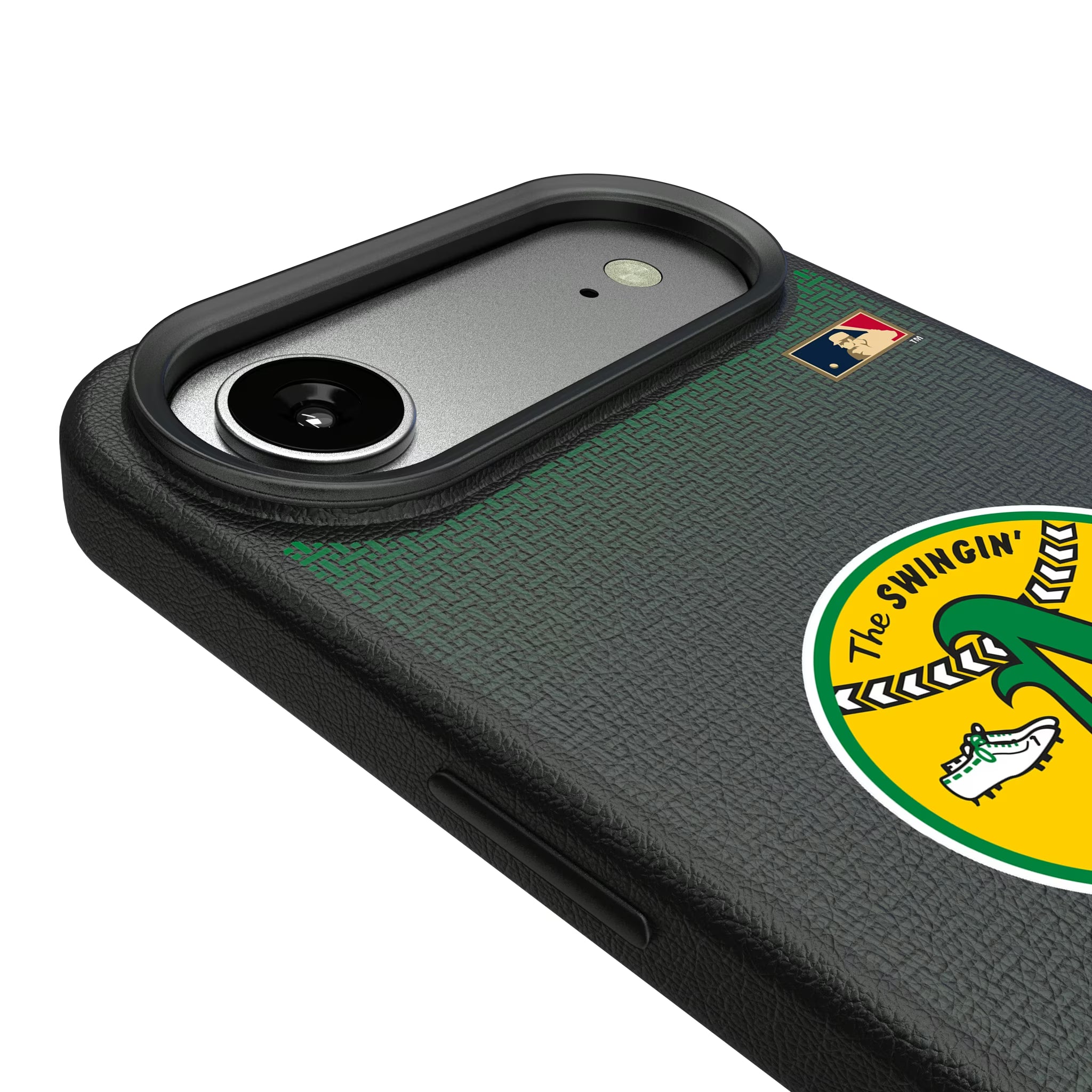 Oakland As 1971-1981 - Cooperstown Collection Linen iPhone MagSafe Compatible Phone Case for Apple iPhone - Detail#Device_iPhone Air