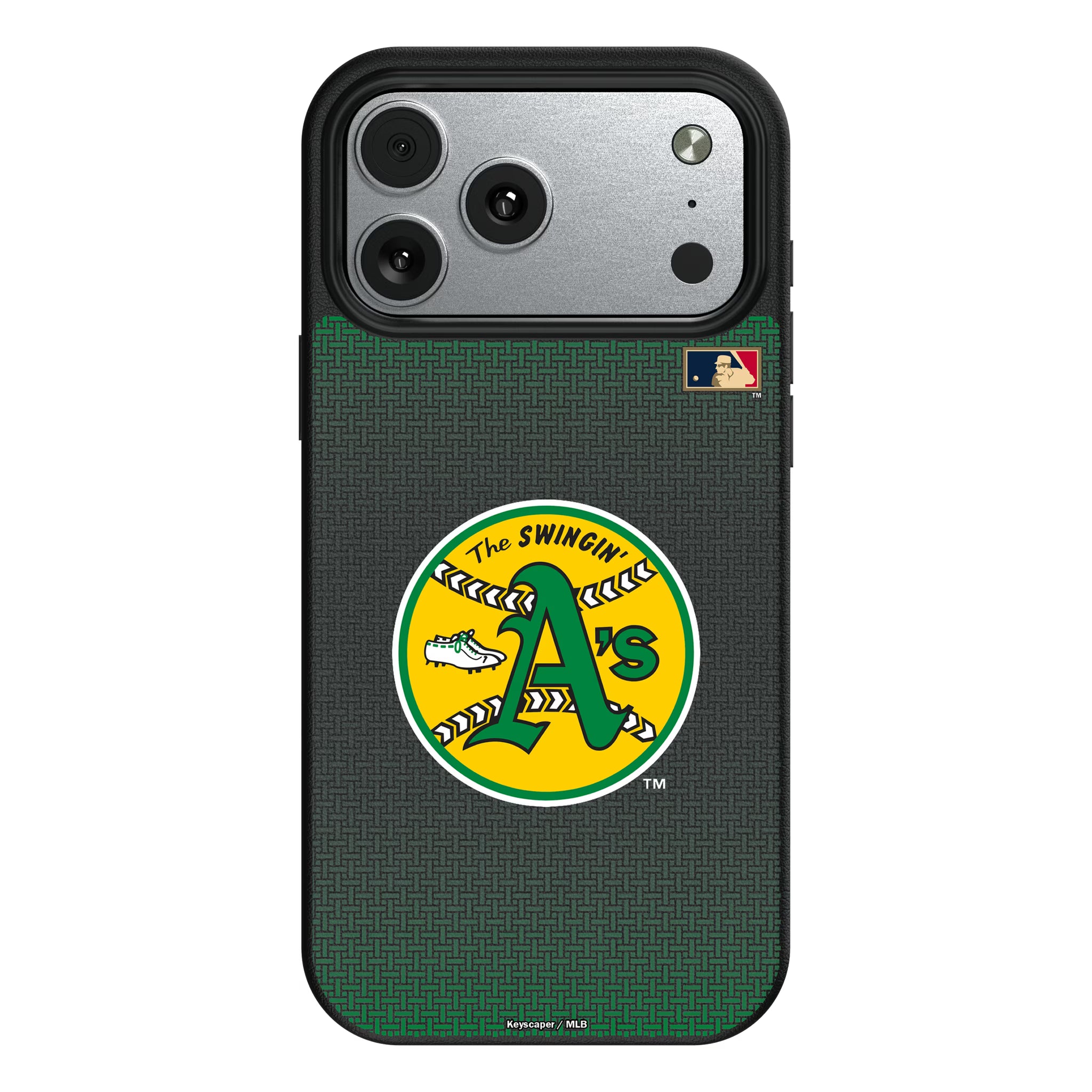 Oakland As 1971-1981 - Cooperstown Collection Linen iPhone MagSafe Compatible Phone Case for Apple iPhone#Device_iPhone 17 Pro Max