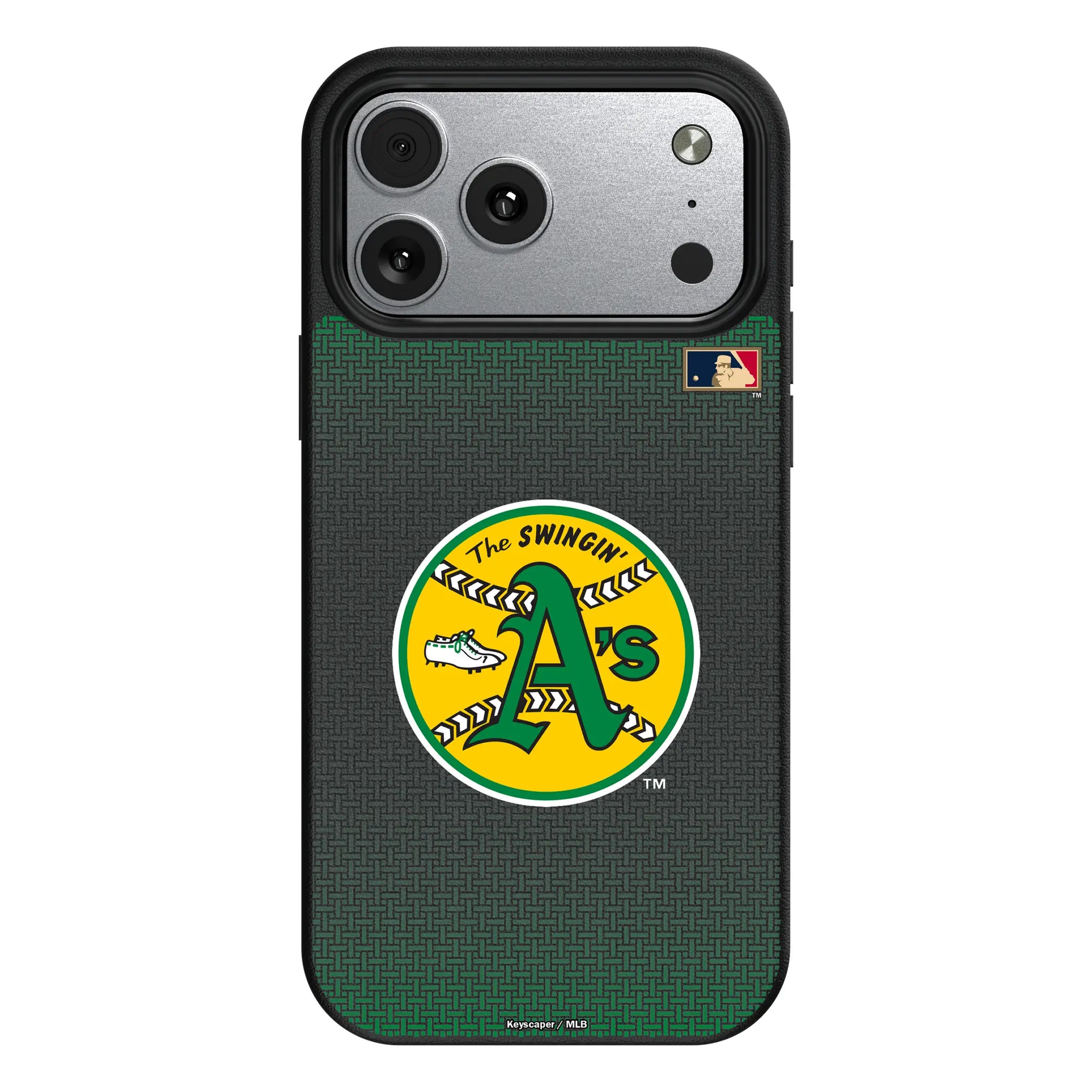 Oakland As 1971-1981 - Cooperstown Collection Linen iPhone MagSafe Compatible Phone Case for Apple iPhone#Device_iPhone 17 Pro Max
