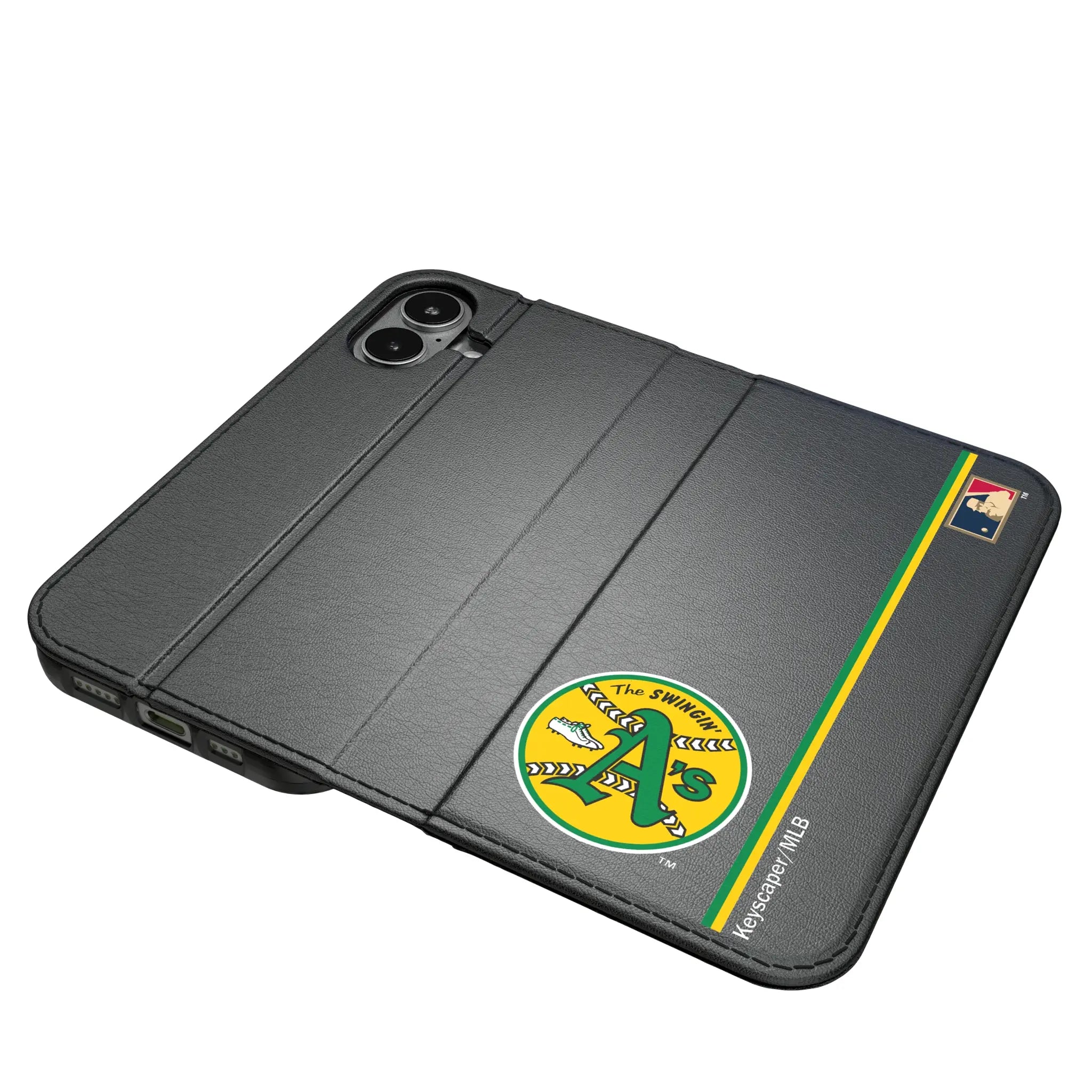 Oakland As 1971-1981 - Cooperstown Collection Sidebar iPhone Folio Phone Case for Apple iPhone#Device_iPhone 17