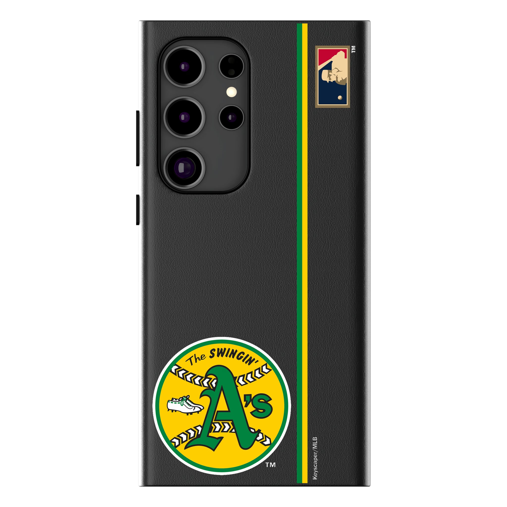 Oakland As 1971-1981 - Cooperstown Collection Sidebar Galaxy MagSafe Compatible Phone Case for Samsung Galaxy