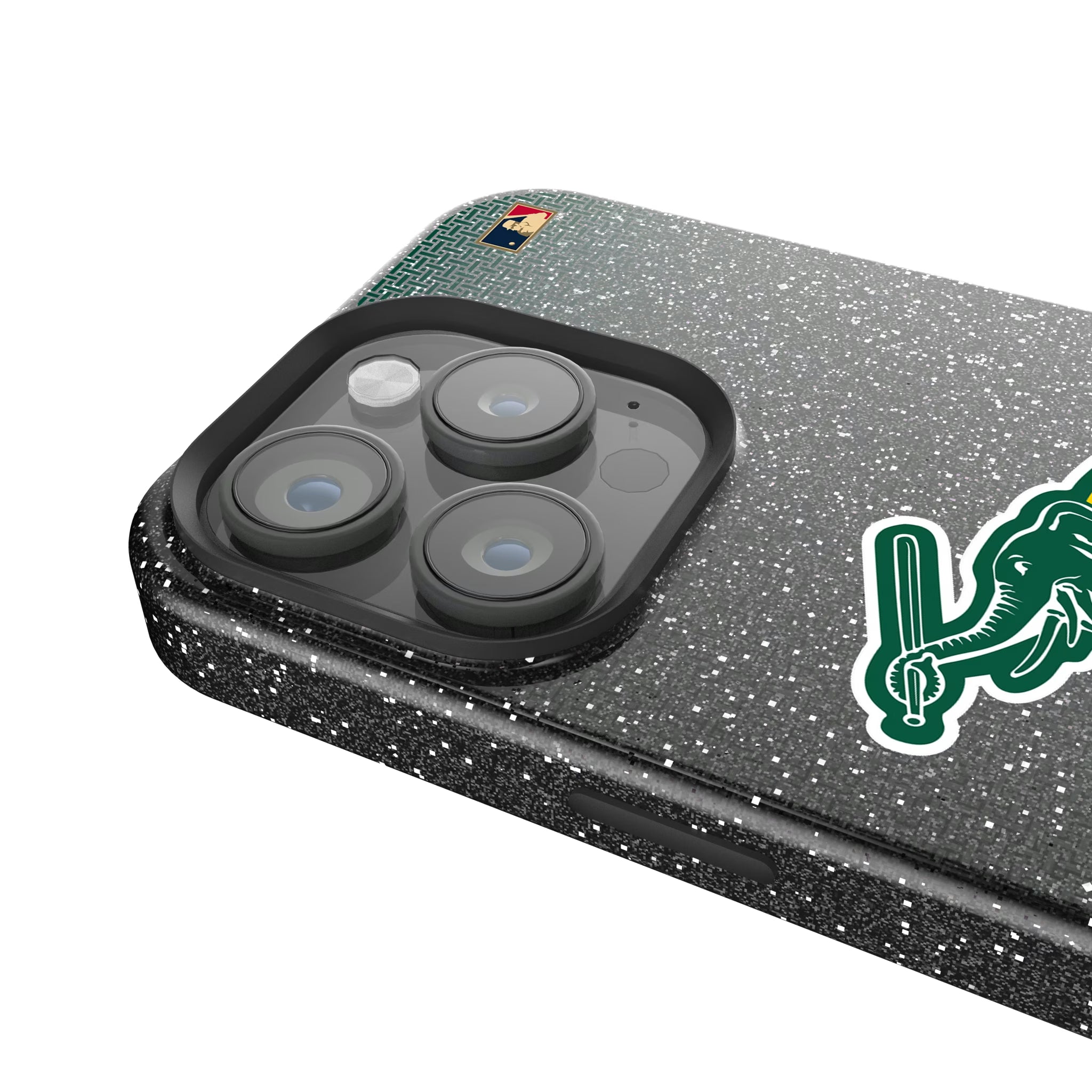 Oakland As Home 1988 - Cooperstown Collection Linen iPhone Bling Phone Case for Apple iPhone - Detail