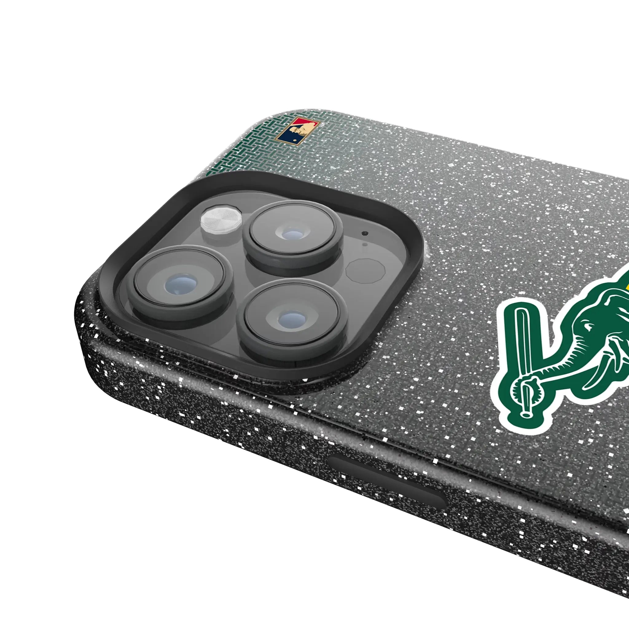 Oakland As Home 1988 - Cooperstown Collection Linen iPhone Bling Phone Case for Apple iPhone - Detail