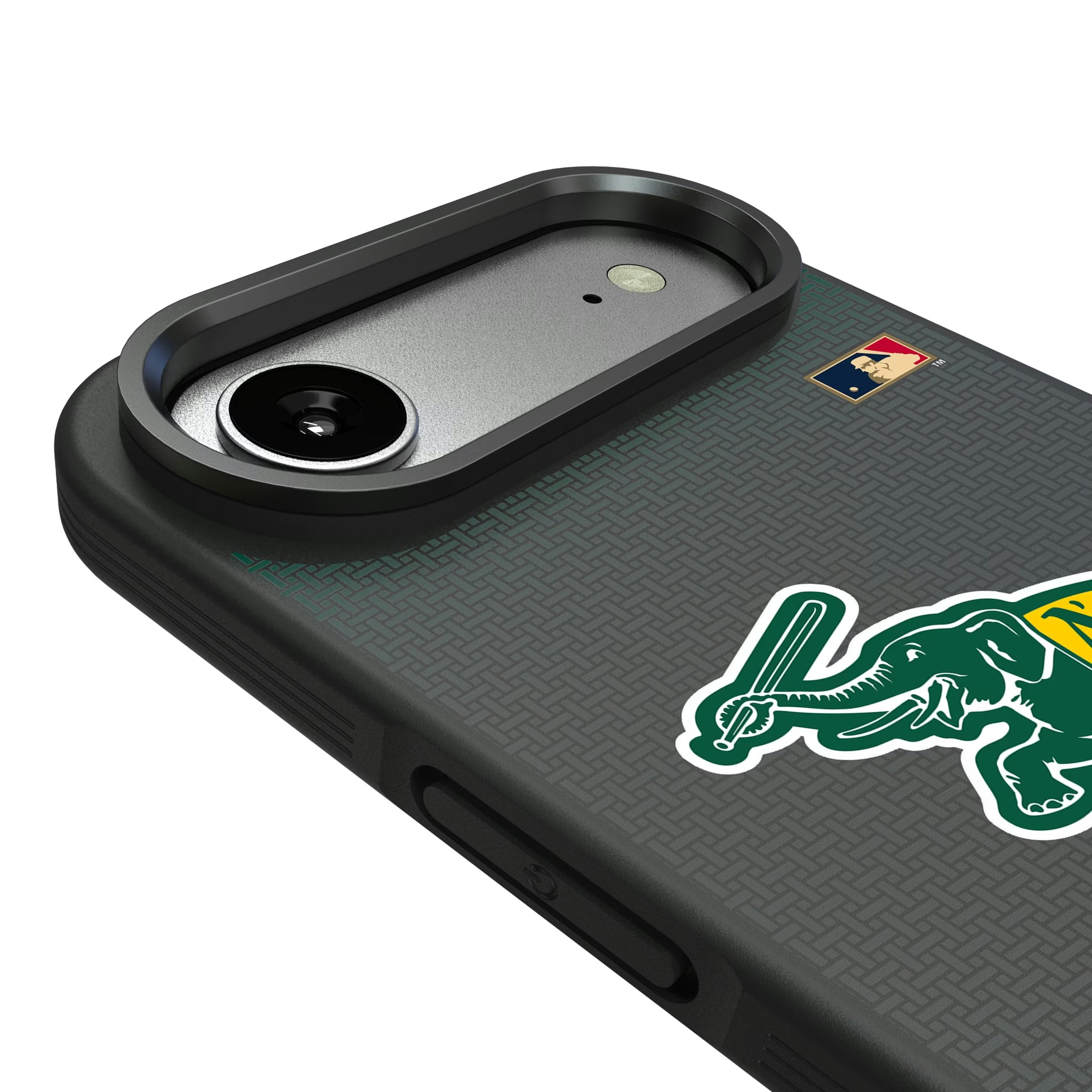 Oakland As Home 1988 - Cooperstown Collection Linen iPhone Bump Phone Case for Apple iPhone - Detail#Device_iPhone Air