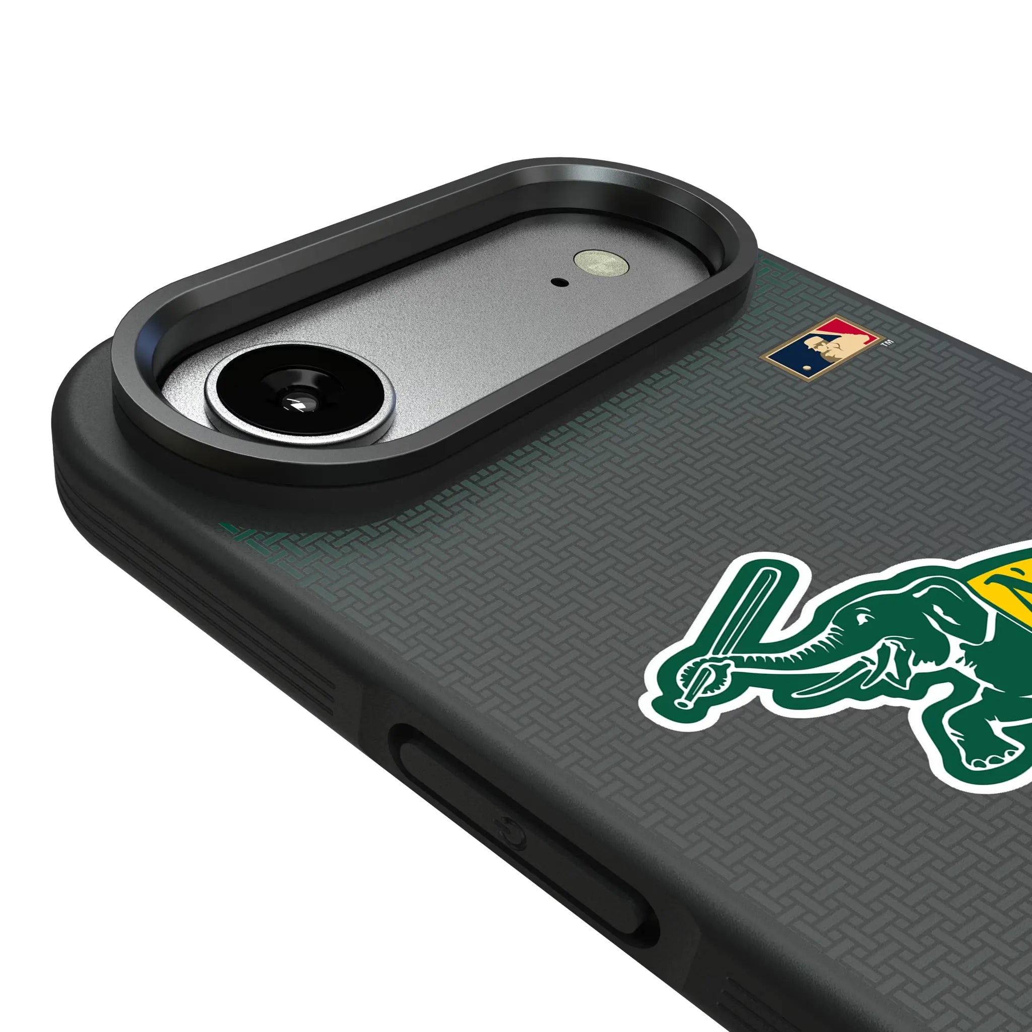 Oakland As Home 1988 - Cooperstown Collection Linen iPhone Bump Phone Case for Apple iPhone - Detail#Device_iPhone Air