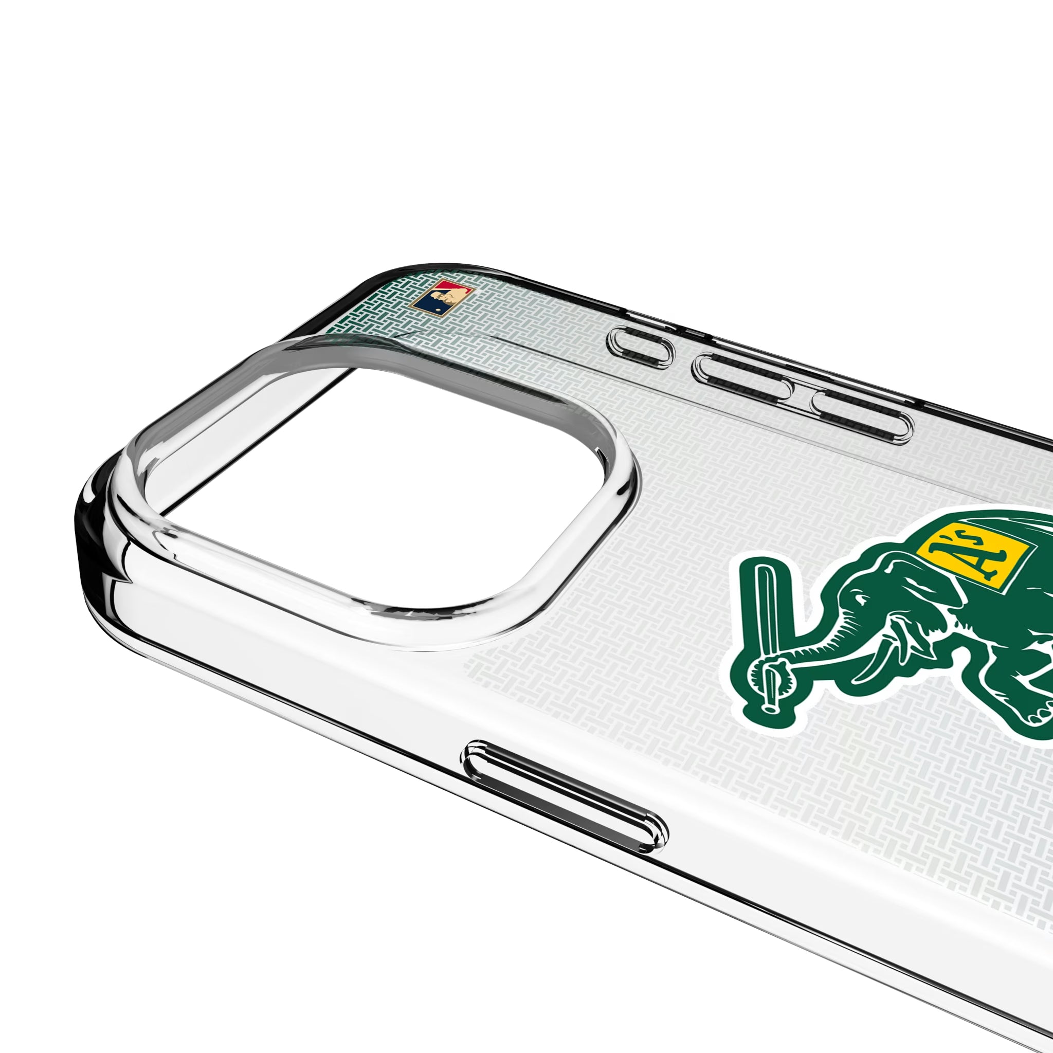 Oakland As Home 1988 - Cooperstown Collection Linen iPhone Clear Phone Case for Apple iPhone - Detail