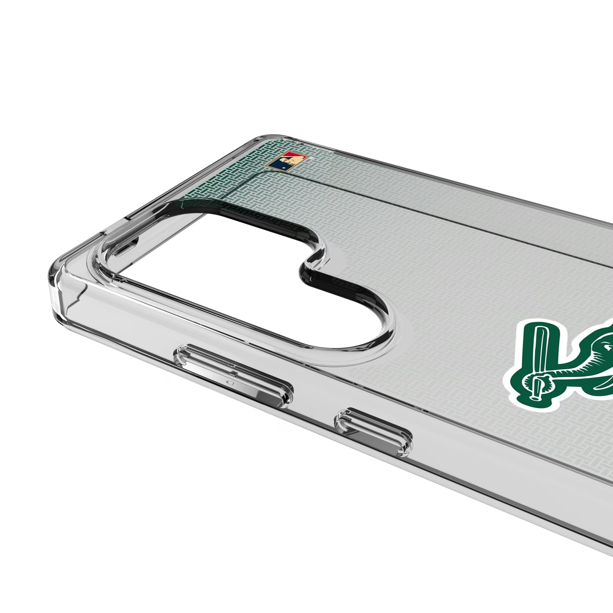 Oakland As Home 1988 - Cooperstown Collection Linen Galaxy Clear Phone Case for Samsung Galaxy - Detail