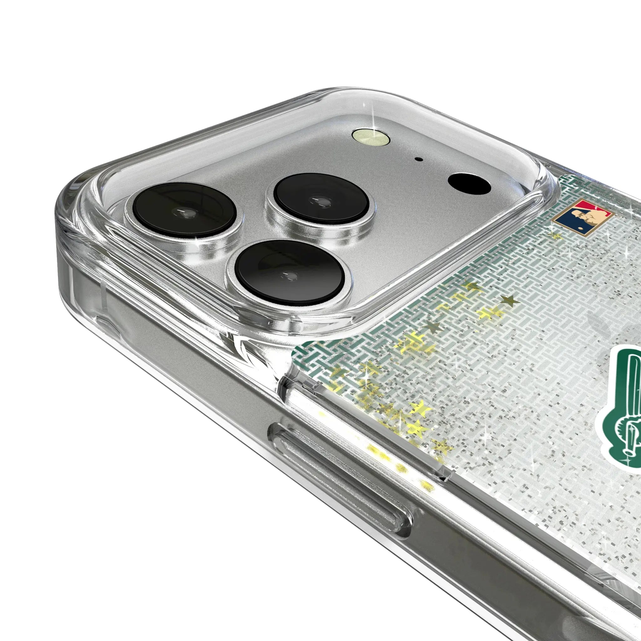 Oakland As Home 1988 - Cooperstown Collection Linen iPhone Glitter Phone Case for Apple iPhone - Detail