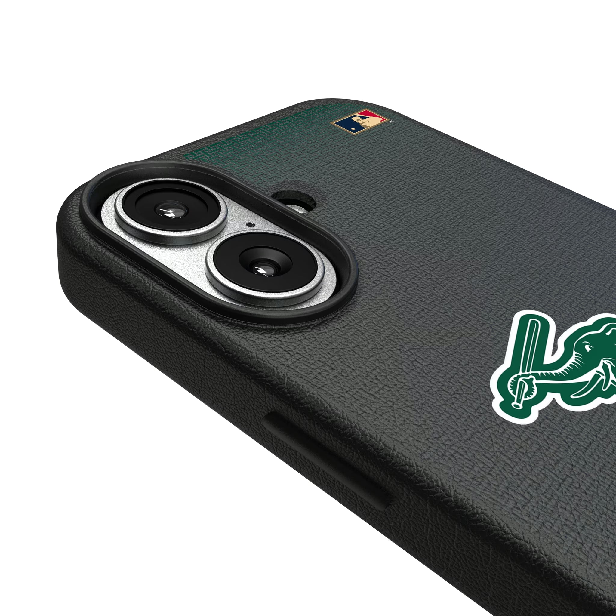 Oakland As Home 1988 - Cooperstown Collection Linen iPhone MagSafe Compatible Phone Case for Apple iPhone - Detail#Device_iPhone 17