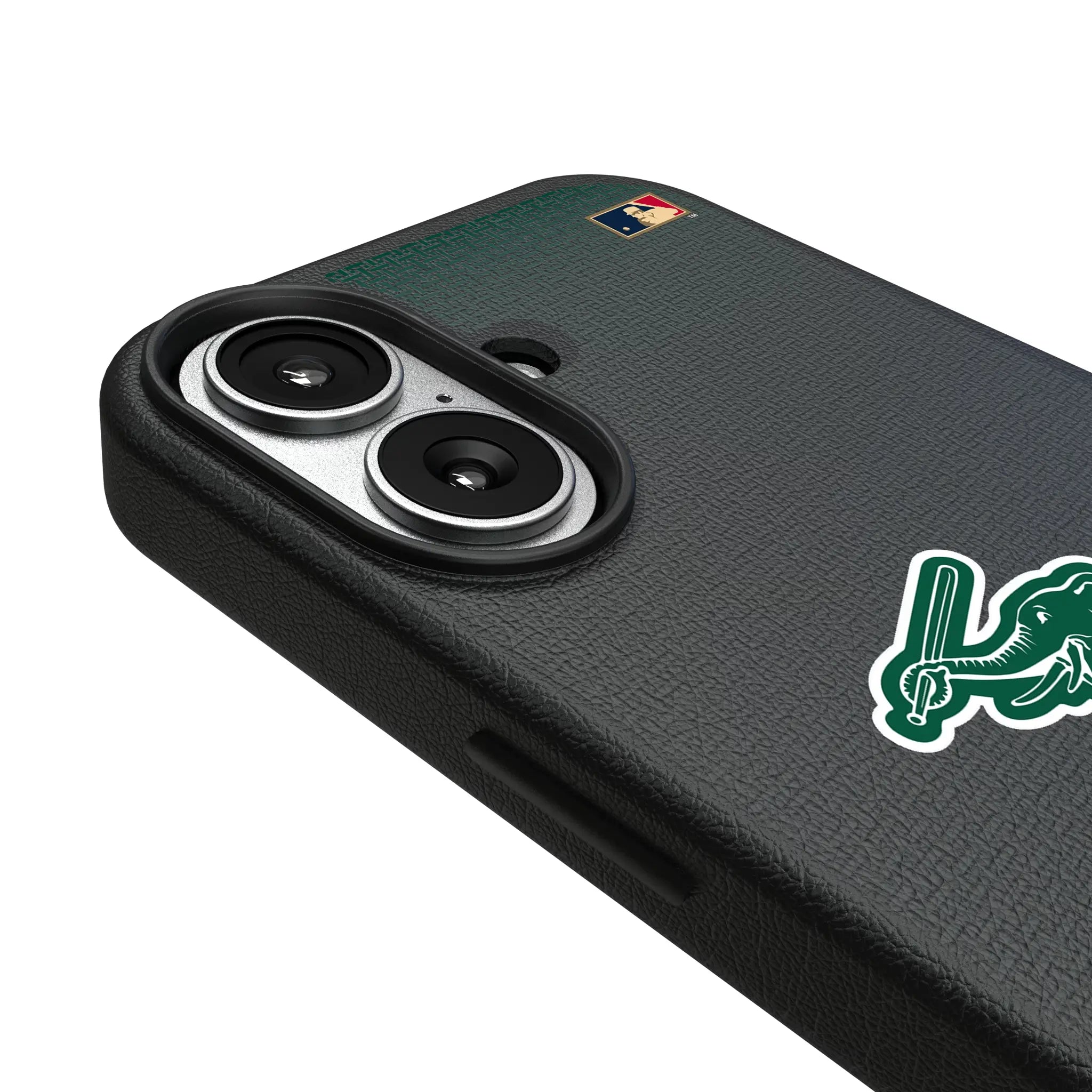 Oakland As Home 1988 - Cooperstown Collection Linen iPhone MagSafe Compatible Phone Case for Apple iPhone - Detail#Device_iPhone 17
