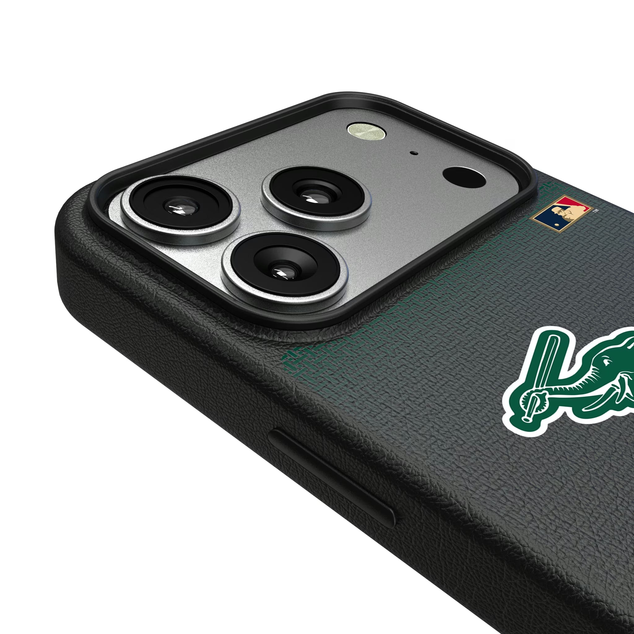 Oakland As Home 1988 - Cooperstown Collection Linen iPhone MagSafe Compatible Phone Case for Apple iPhone - Detail#Device_iPhone 17 Pro