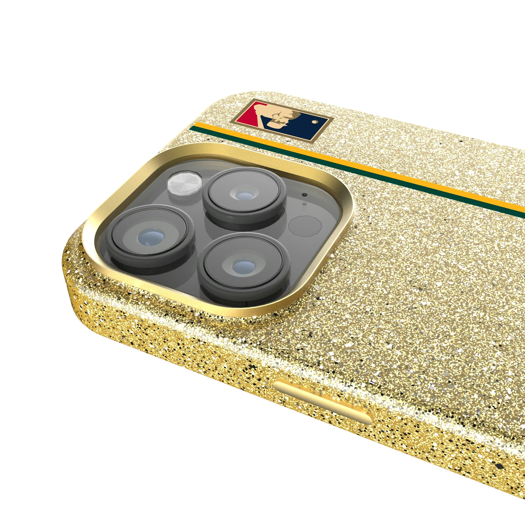 Oakland As Home 1988 - Cooperstown Collection Sidebar iPhone Bling Phone Case for Apple iPhone - Detail