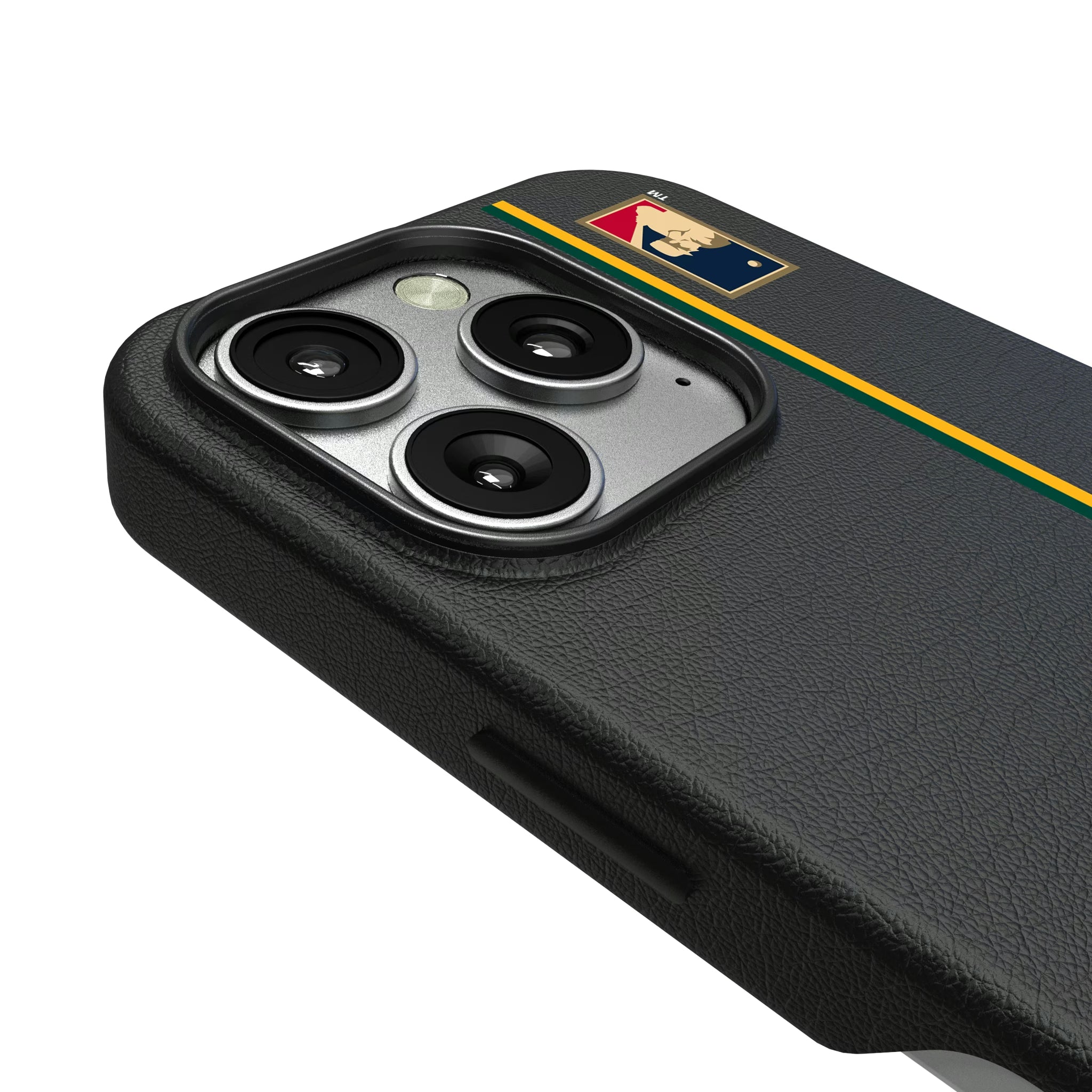Oakland As Home 1988 - Cooperstown Collection Sidebar iPhone MagSafe Compatible Phone Case for Apple iPhone - Detail