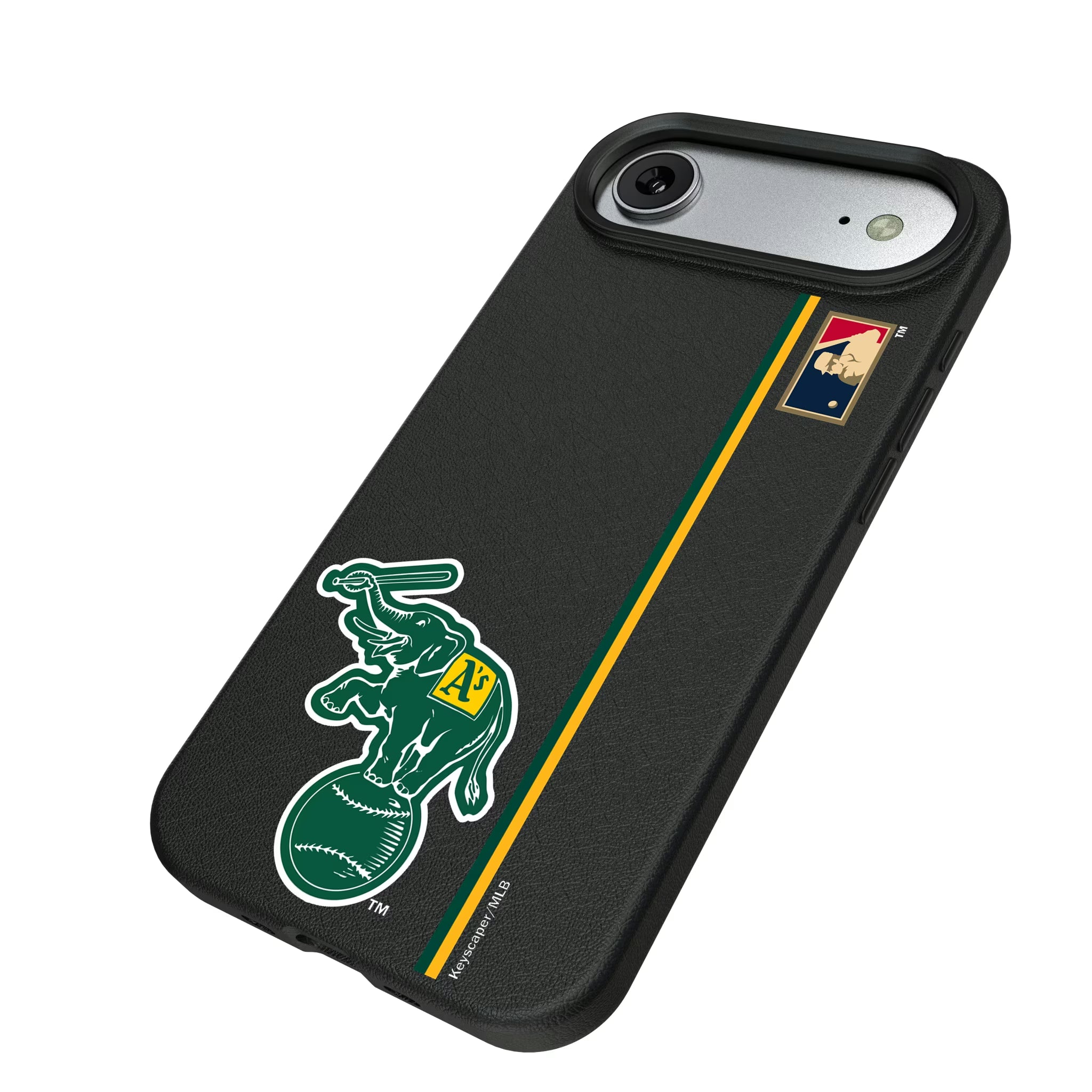 Oakland As Home 1988 - Cooperstown Collection Sidebar iPhone MagSafe Compatible Phone Case for Apple iPhone - Isometric View#Device_iPhone Air