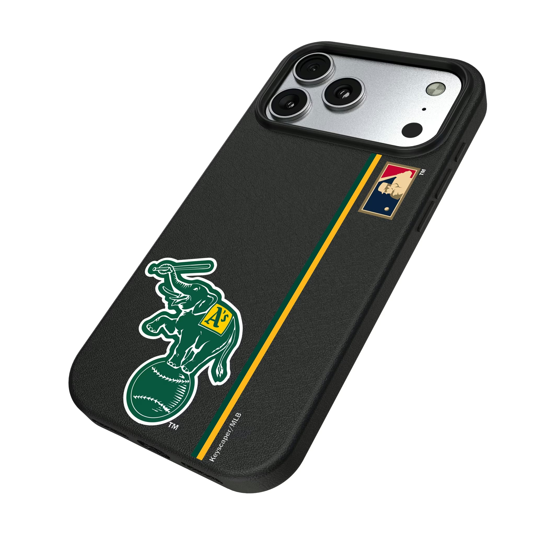 Oakland As Home 1988 - Cooperstown Collection Sidebar iPhone MagSafe Compatible Phone Case for Apple iPhone - Isometric View#Device_iPhone 17 Pro Max