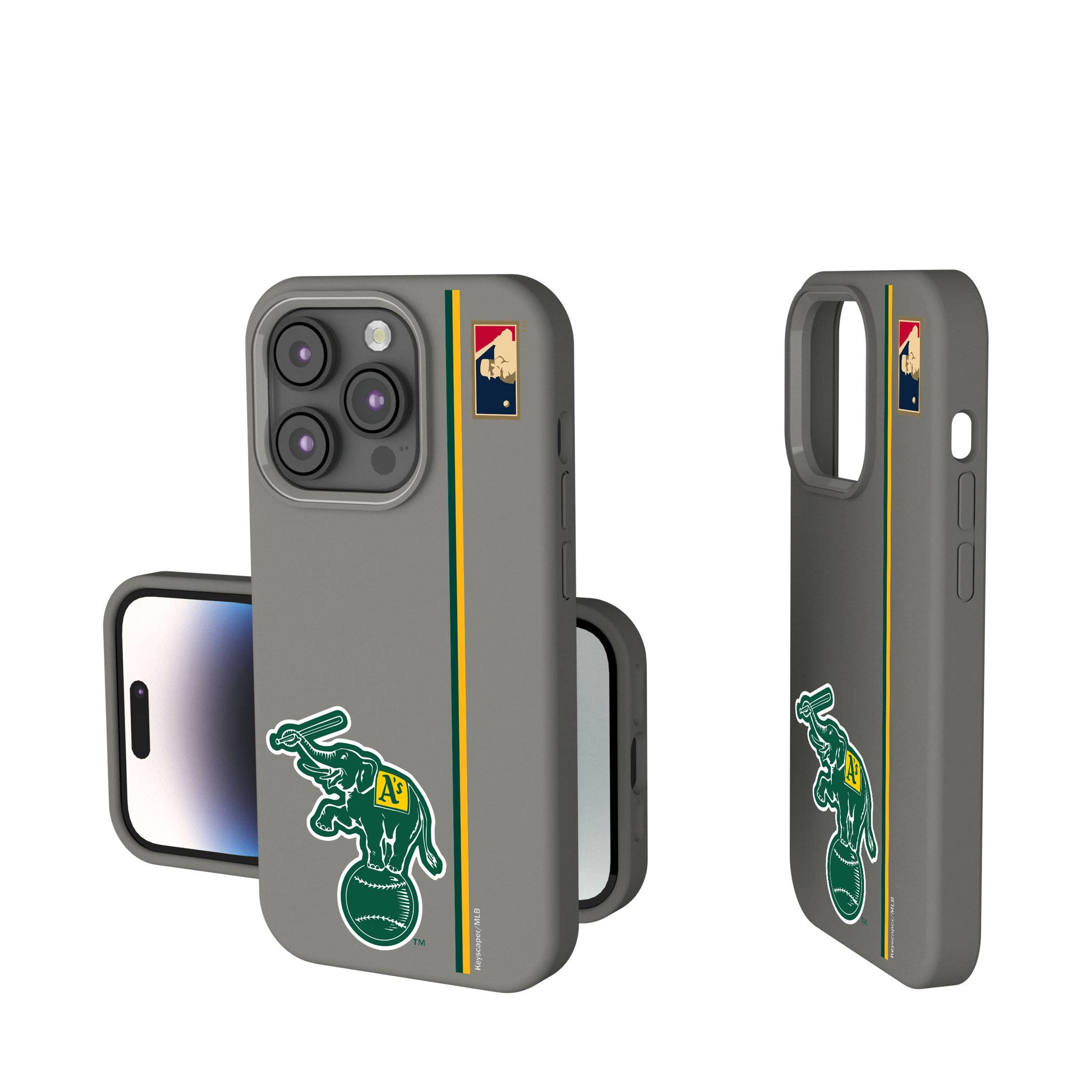 Oakland As Home 1988 - Cooperstown Collection Sidebar iPhone Soft Touch Phone Case for Apple iPhone