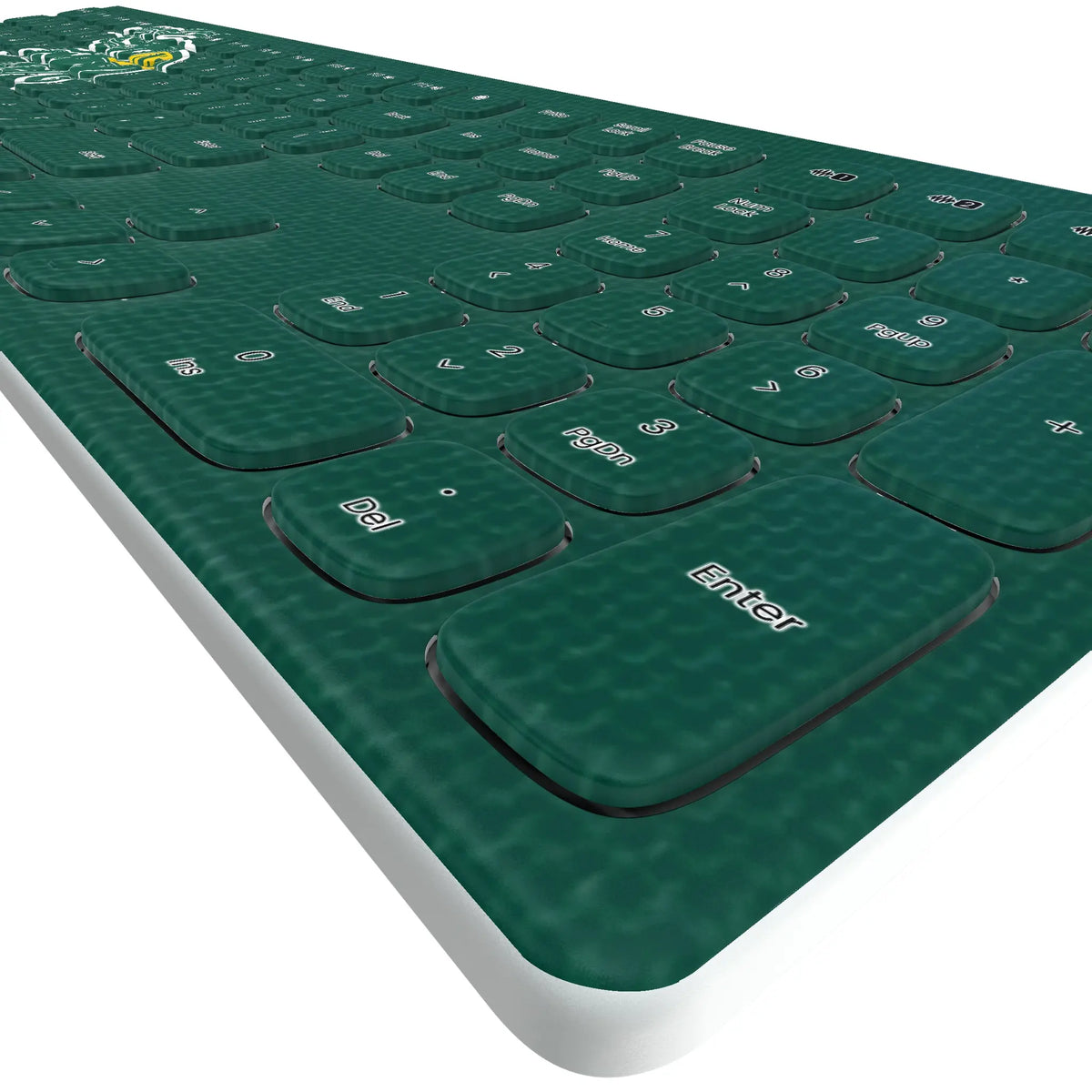 Oakland As Home 1988 - Cooperstown Collection Solid KKB605 Curved Wireless Keyboard - Detail