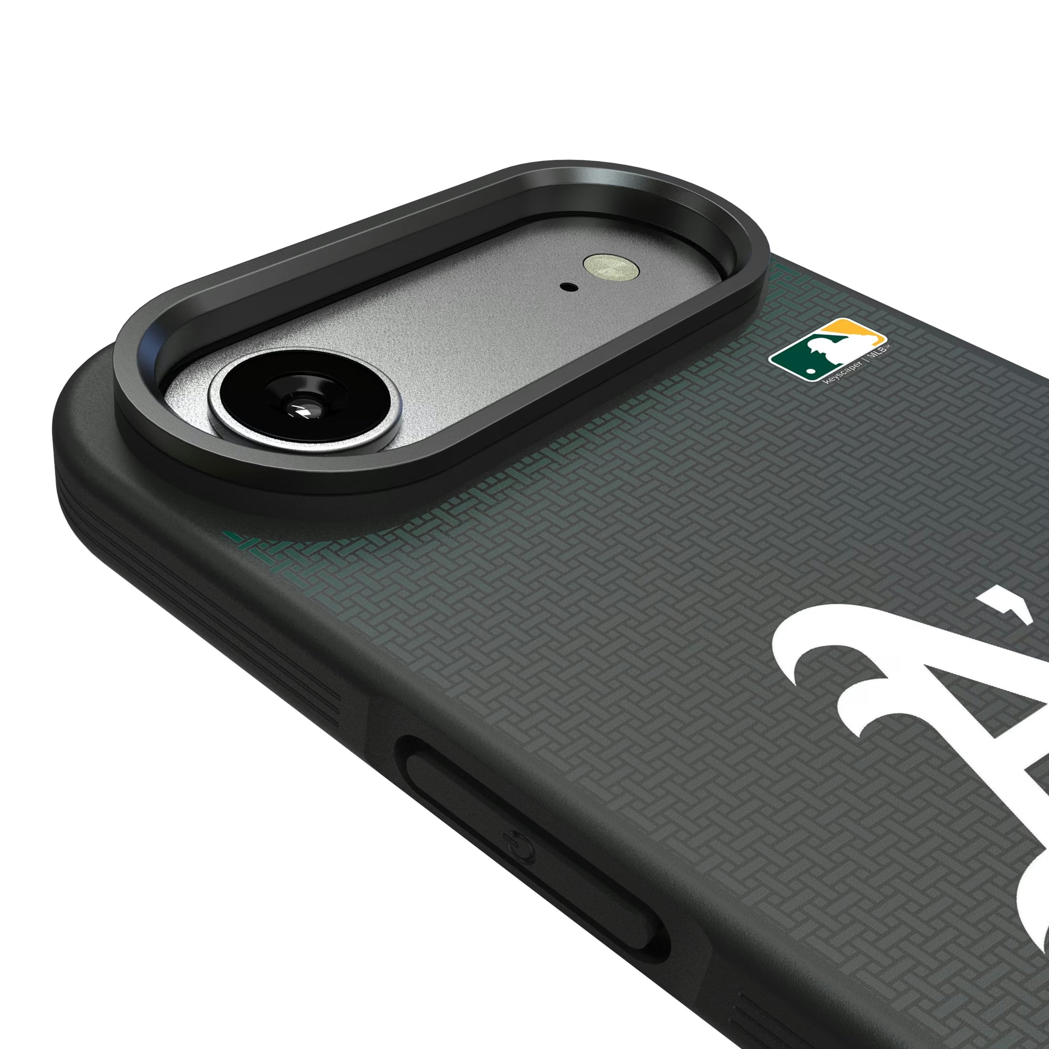 Oakland Athletics Linen iPhone Bump Phone Case for Apple iPhone - Detail#Device_iPhone Air