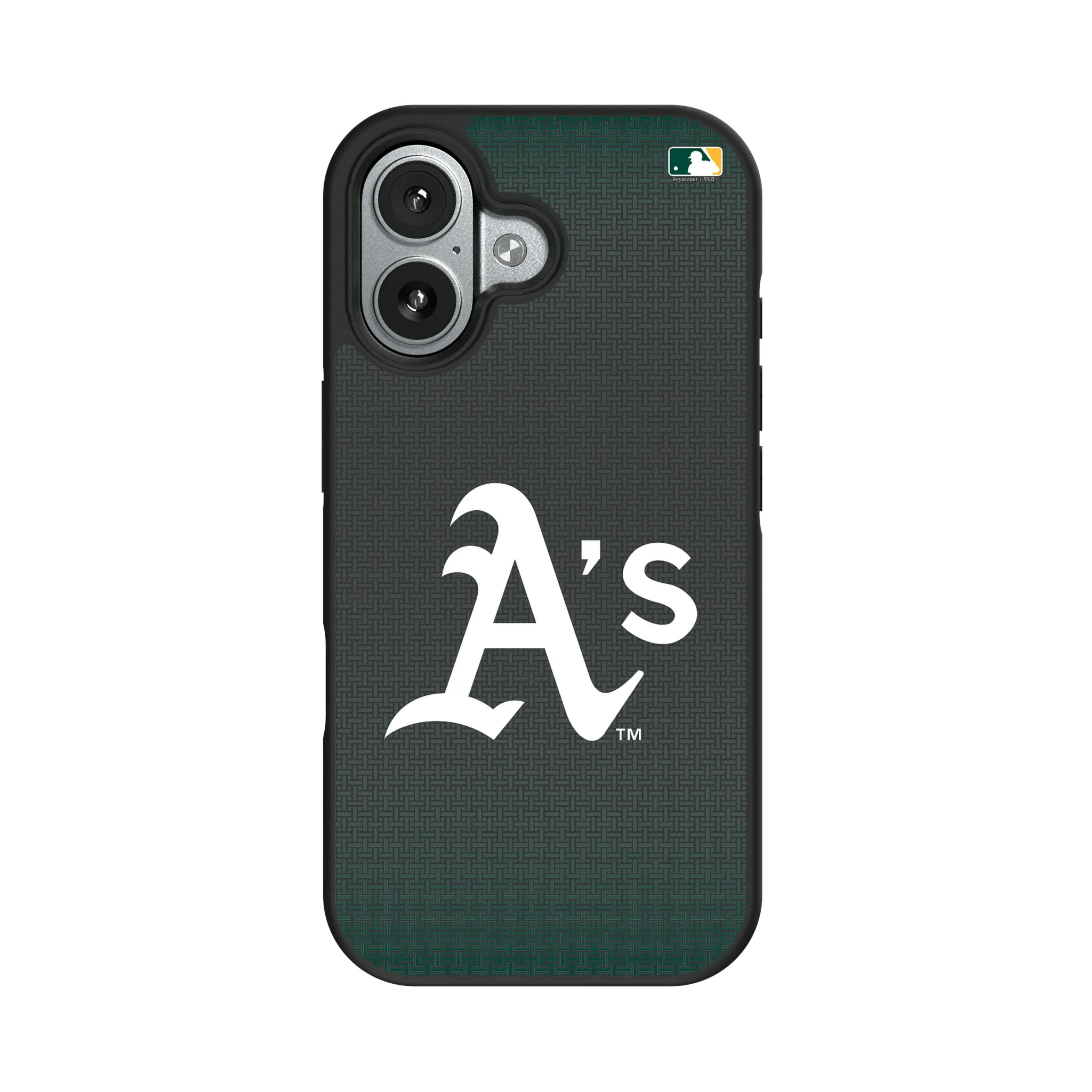 Oakland Athletics Linen iPhone Bump Phone Case for Apple iPhone#Device_iPhone 17