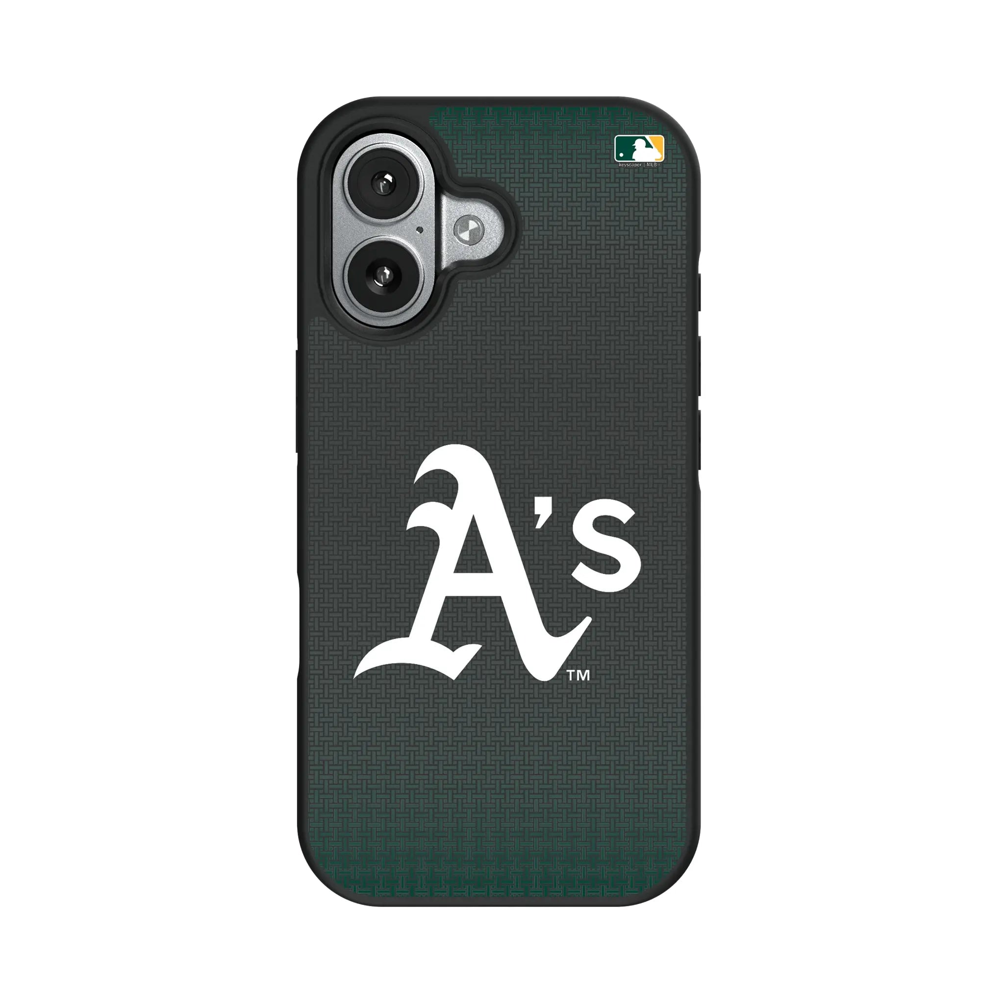 Oakland Athletics Linen iPhone Bump Phone Case for Apple iPhone#Device_iPhone 17