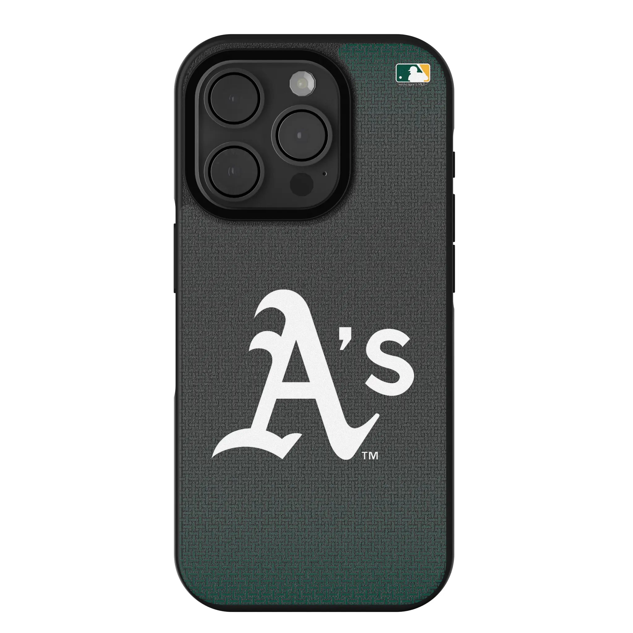 Oakland Athletics Linen iPhone Bump Phone Case for Apple iPhone