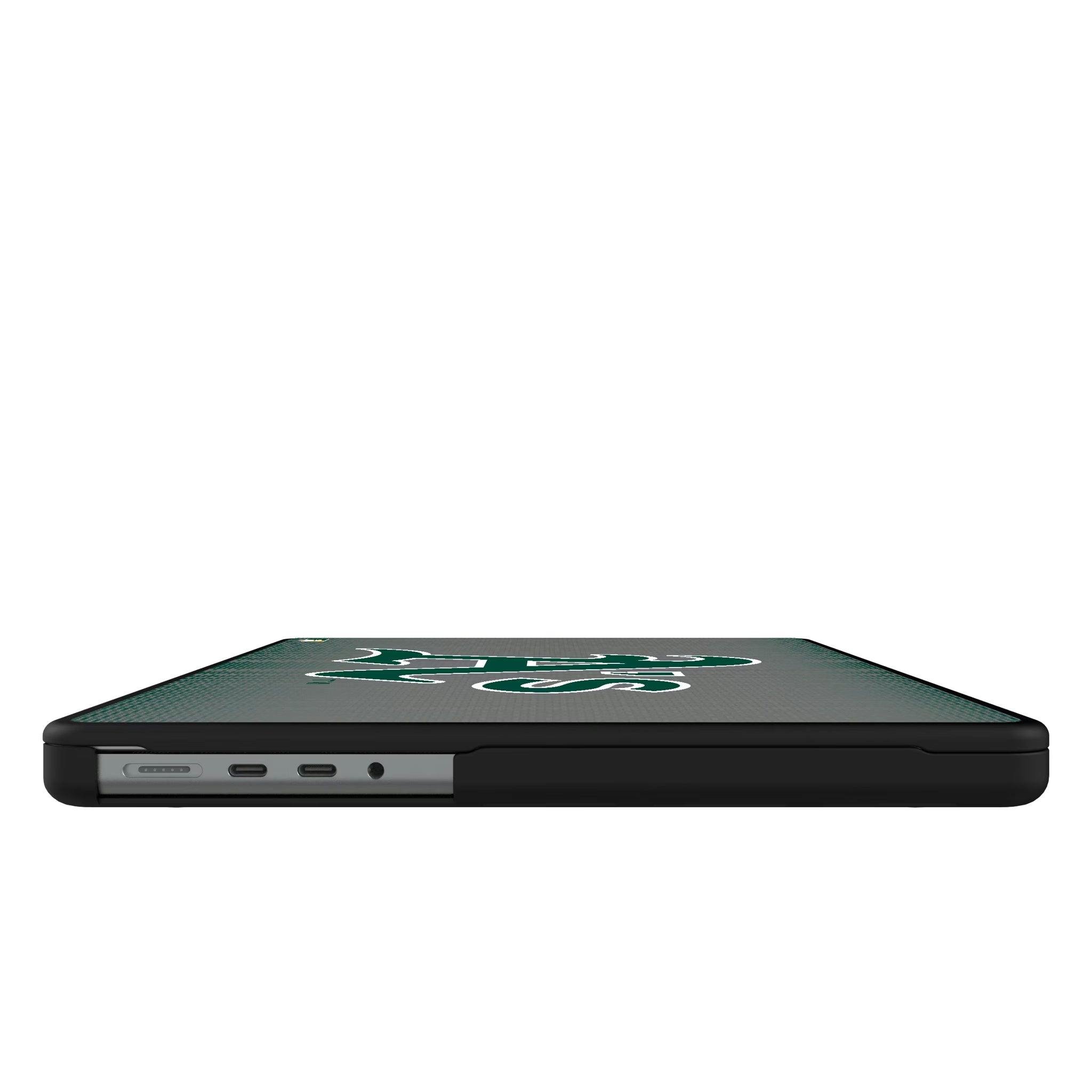 Oakland Athletics Linen MacBook Laptop Case for Apple MacBook#Device_MacBook Pro (14-inch, 2021) / MacBook Pro (14-inch, 2023) / MacBook Pro (14-inch, 2024)